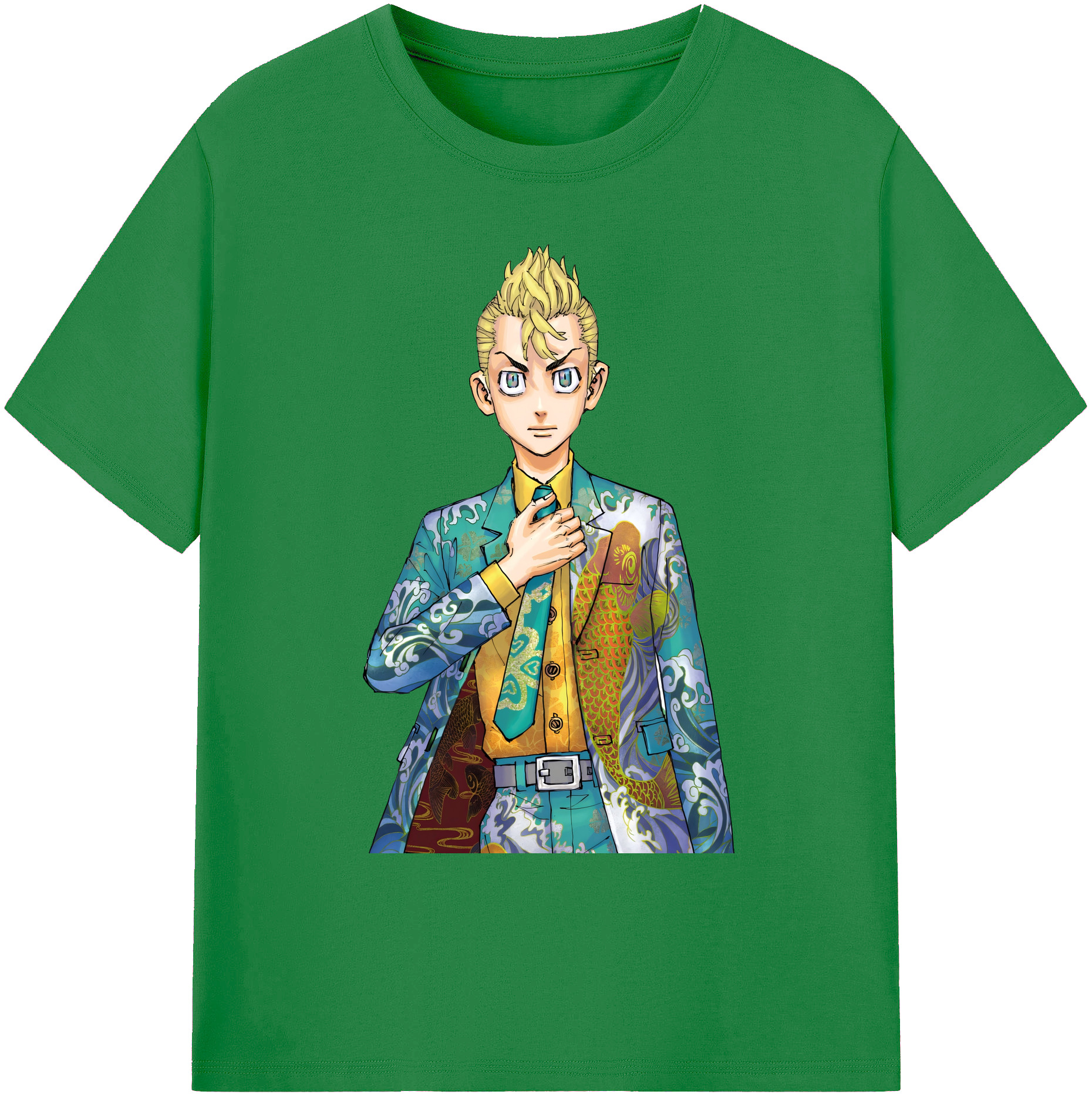 （画像用） 東京リベンジャーズ Tokyo Revengers 綿100％ メンズ半袖Tシャツ｜肌触りやわらか＆通気性