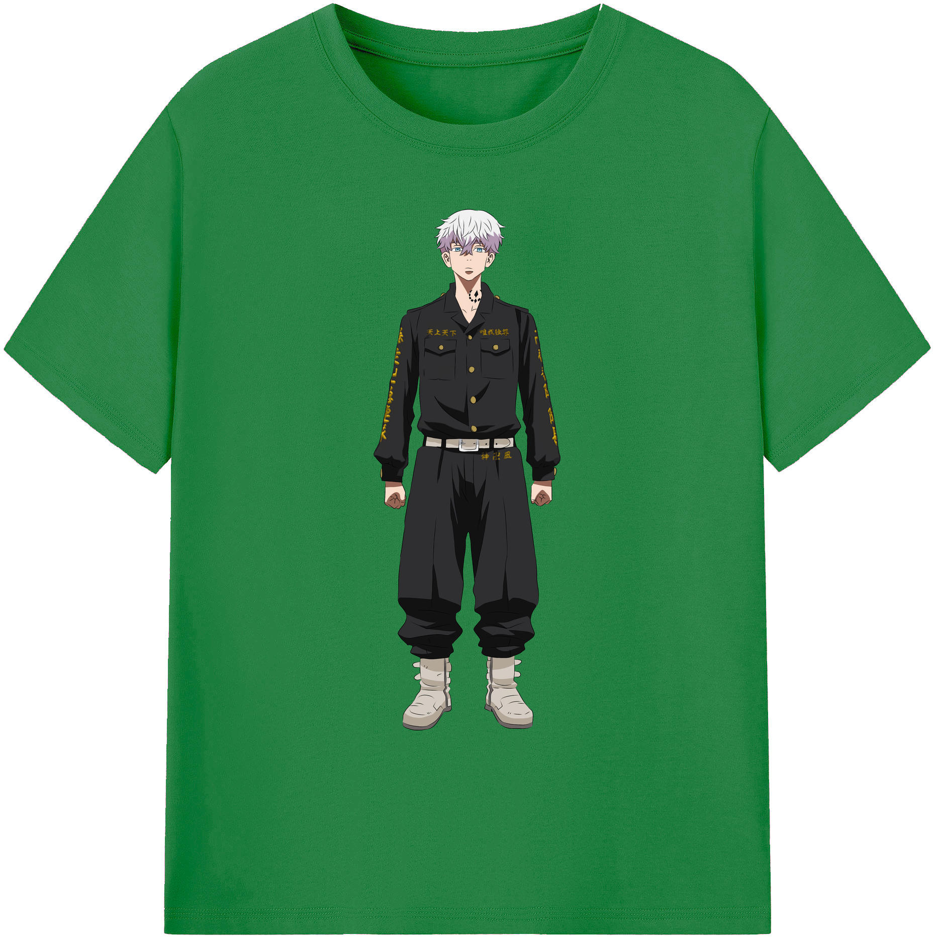 （画像用） 東京リベンジャーズ Tokyo Revengers 綿100％ メンズ半袖Tシャツ｜肌触りやわらか＆通気性