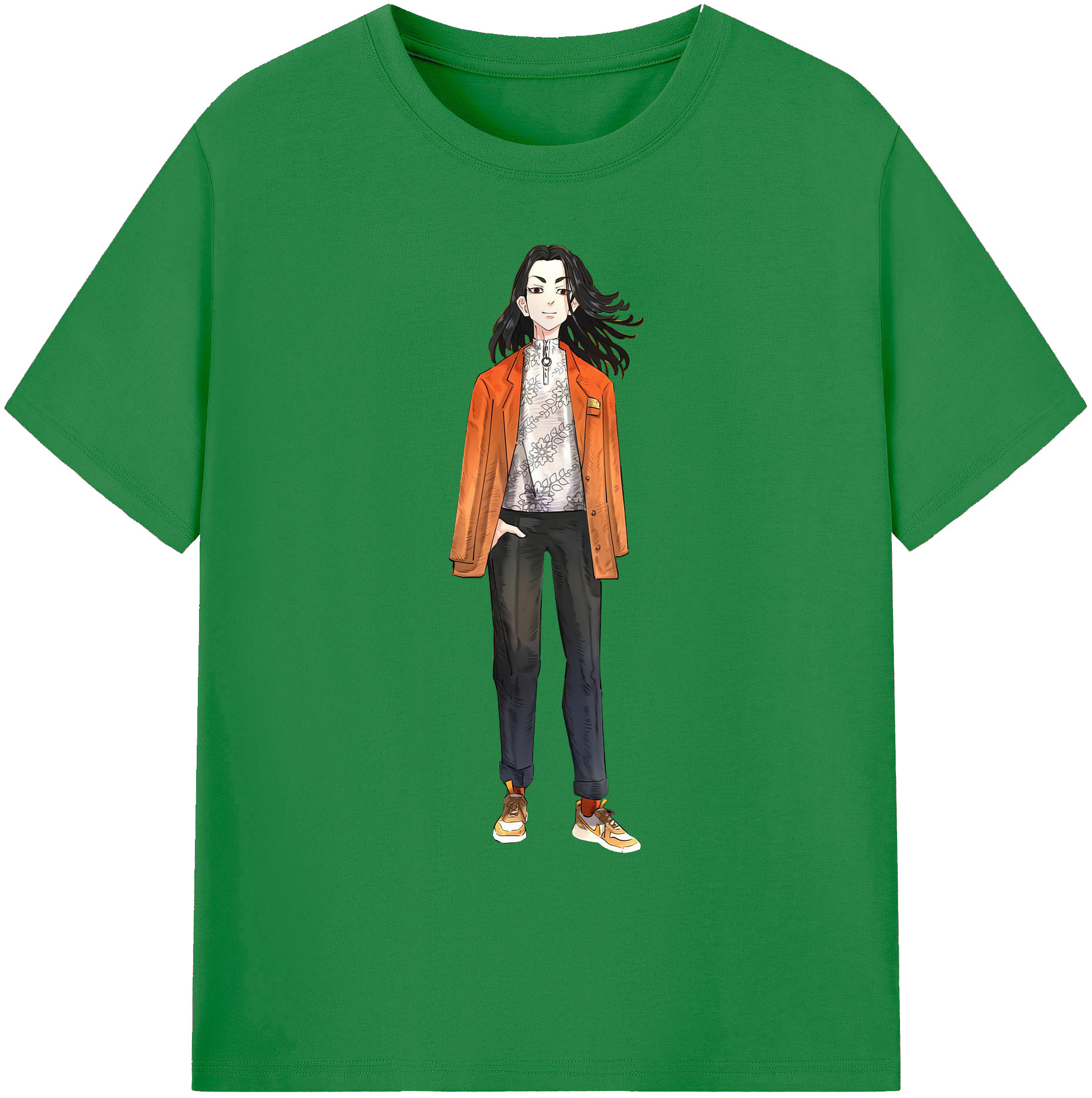 （画像用） 東京リベンジャーズ Tokyo Revengers 綿100％ メンズ半袖Tシャツ｜肌触りやわらか＆通気性