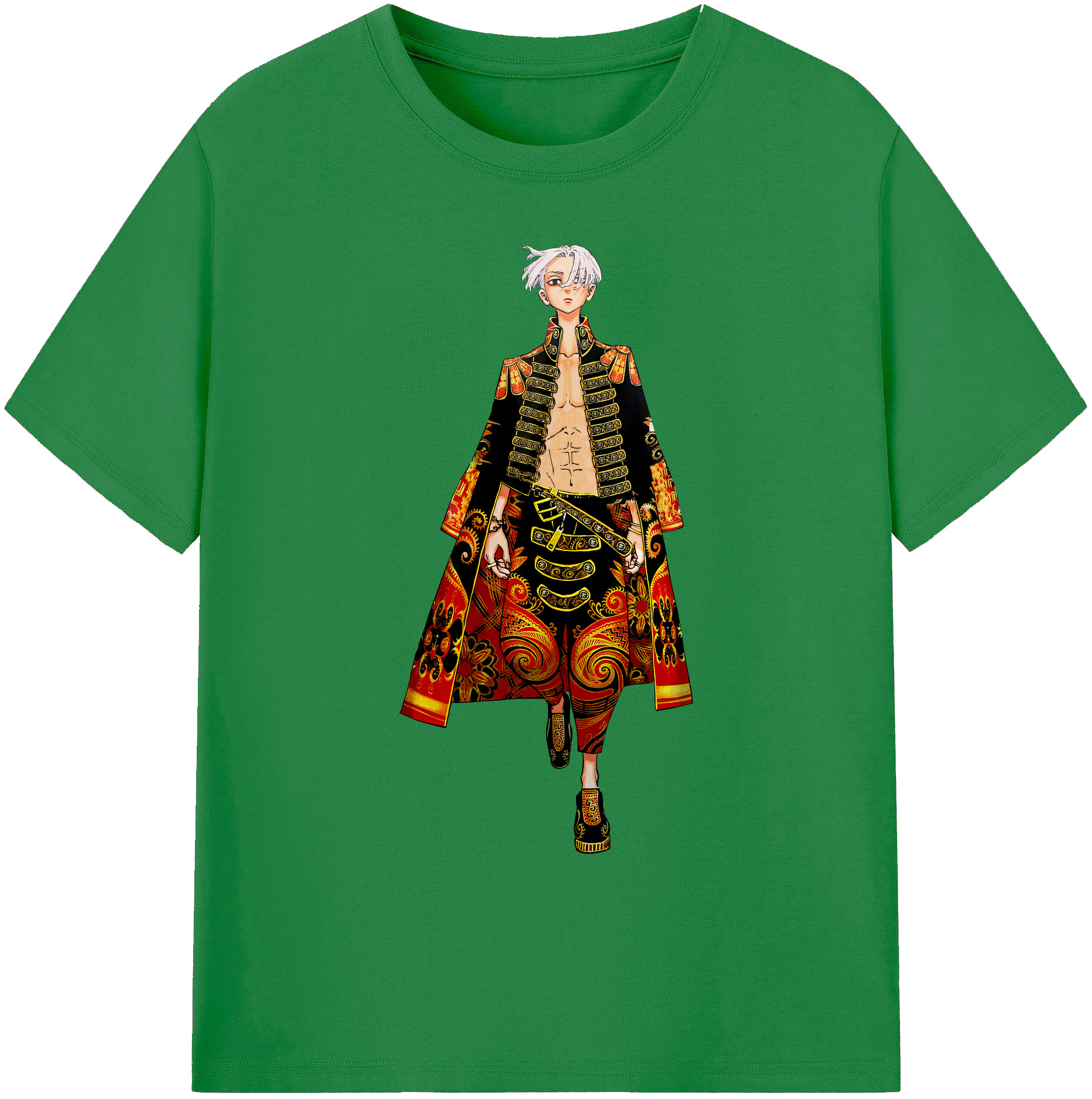 （画像用） 東京リベンジャーズ Tokyo Revengers 綿100％ メンズ半袖Tシャツ｜肌触りやわらか＆通気性