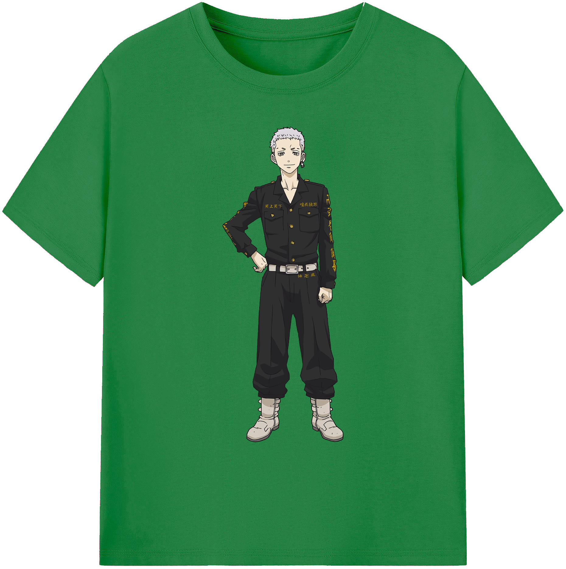 （画像用） 東京リベンジャーズ Tokyo Revengers 綿100％ メンズ半袖Tシャツ｜肌触りやわらか＆通気性