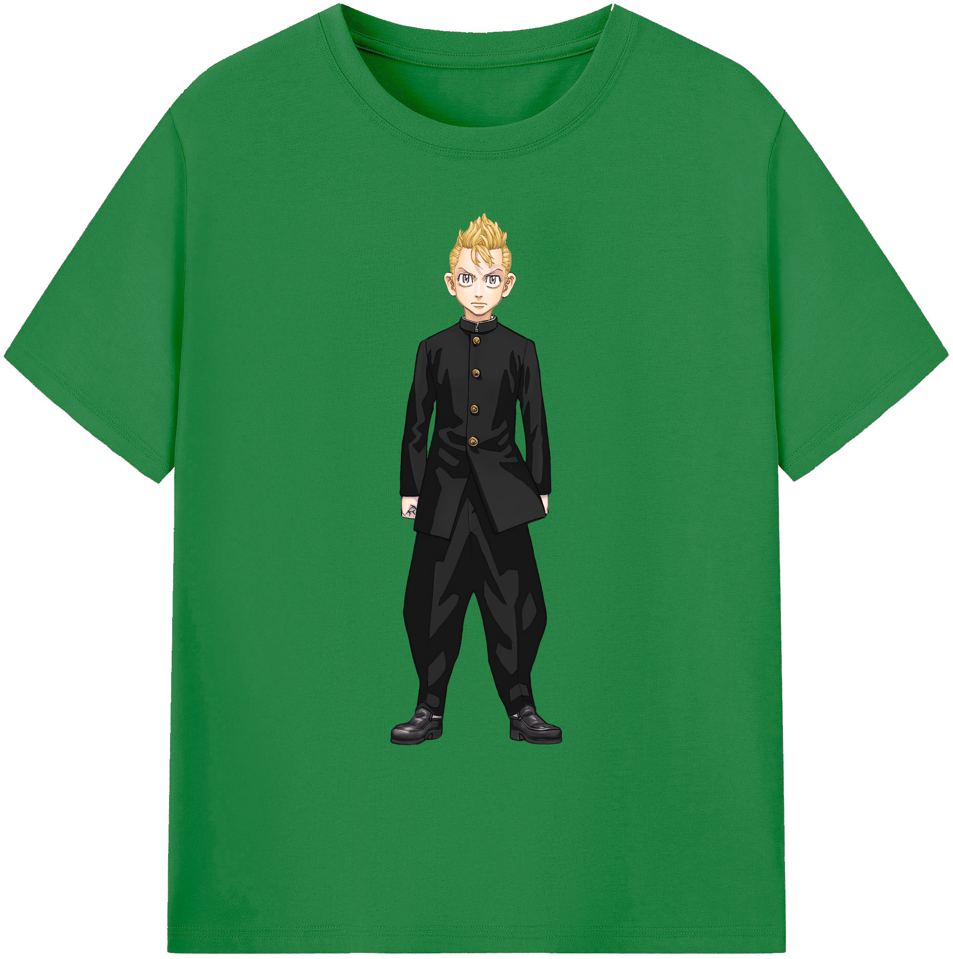（画像用） 東京リベンジャーズ Tokyo Revengers 綿100％ メンズ半袖Tシャツ｜肌触りやわらか＆通気性
