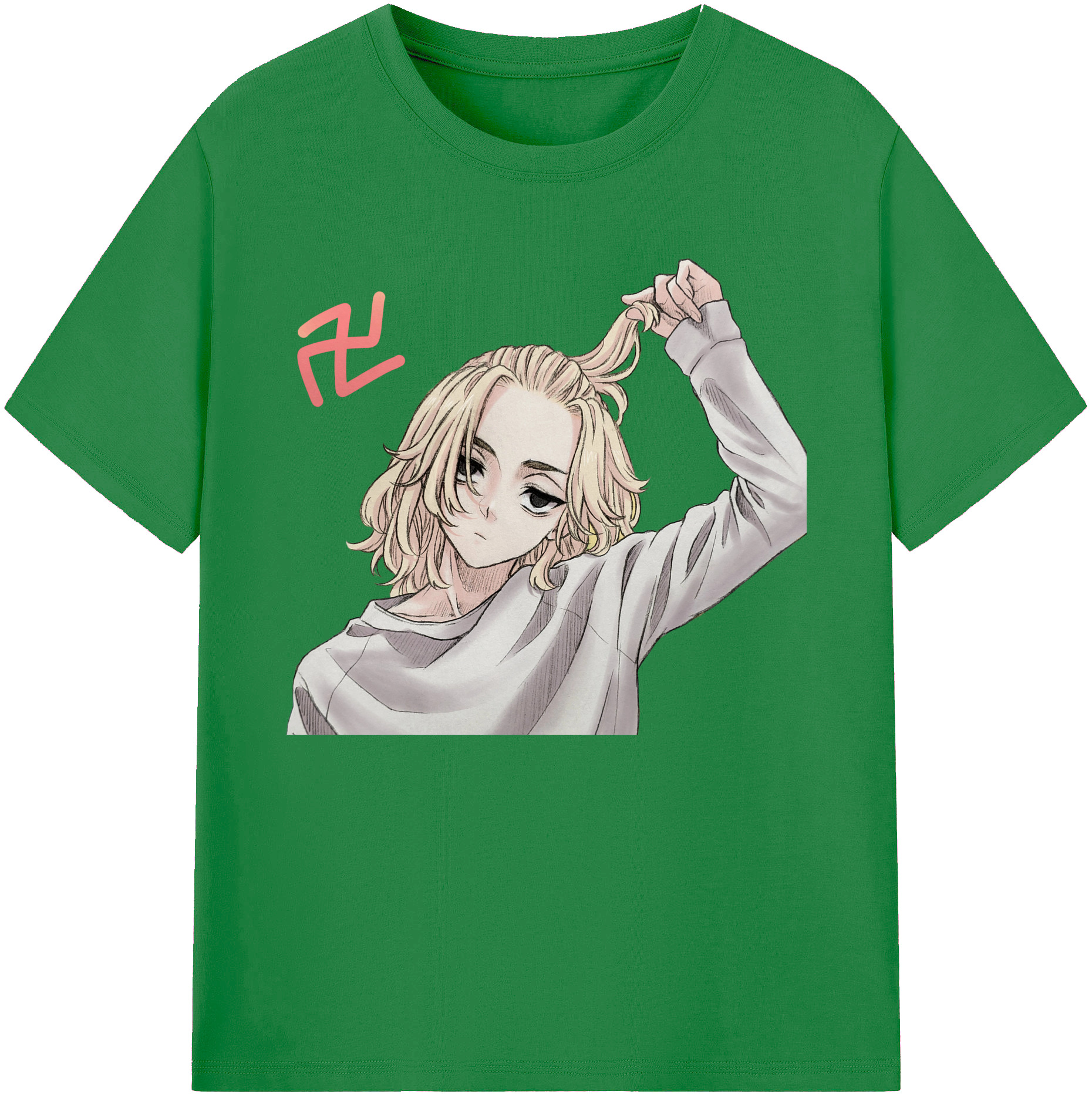 （画像用） 東京リベンジャーズ Tokyo Revengers 綿100％ メンズ半袖Tシャツ｜肌触りやわらか＆通気性