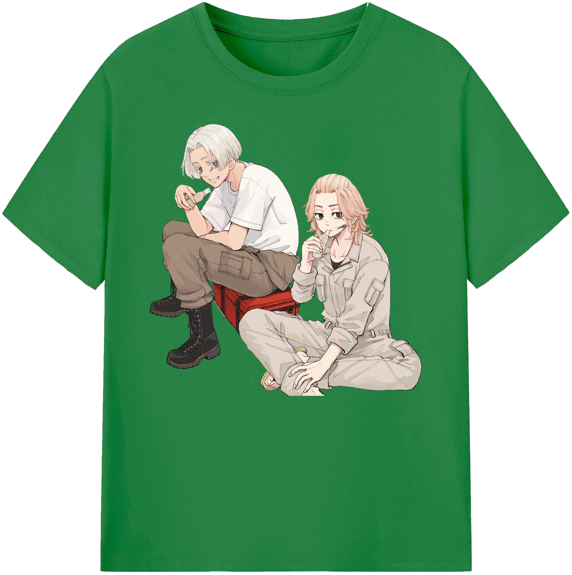 （画像用） 東京リベンジャーズ Tokyo Revengers 綿100％ メンズ半袖Tシャツ｜肌触りやわらか＆通気性