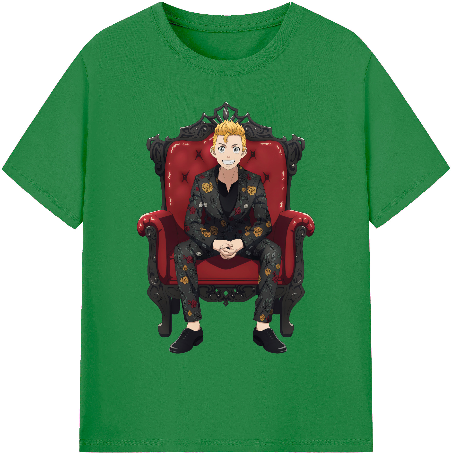 （画像用） 東京リベンジャーズ Tokyo Revengers 綿100％ メンズ半袖Tシャツ｜肌触りやわらか＆通気性
