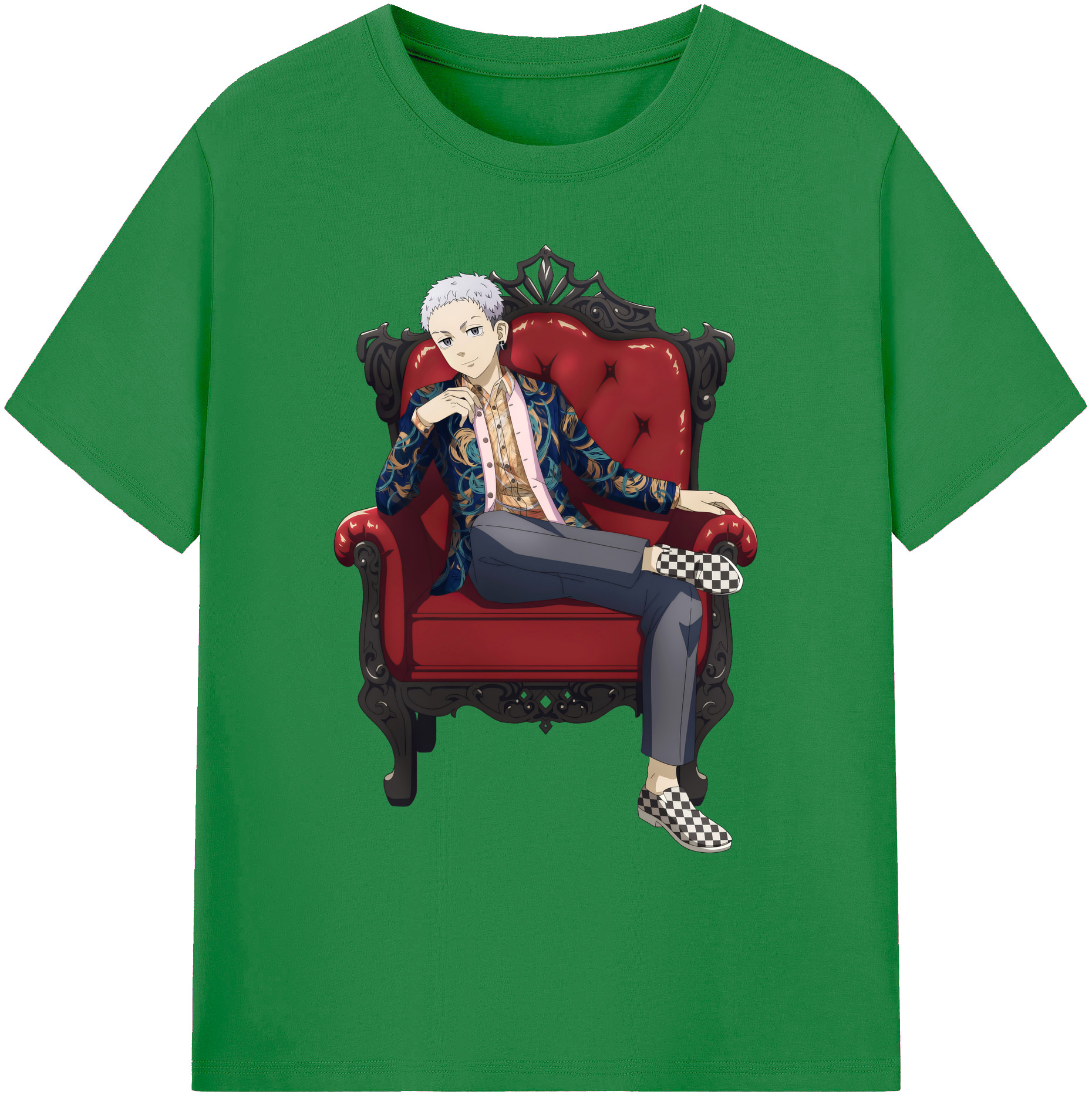 （画像用） 東京リベンジャーズ Tokyo Revengers 綿100％ メンズ半袖Tシャツ｜肌触りやわらか＆通気性