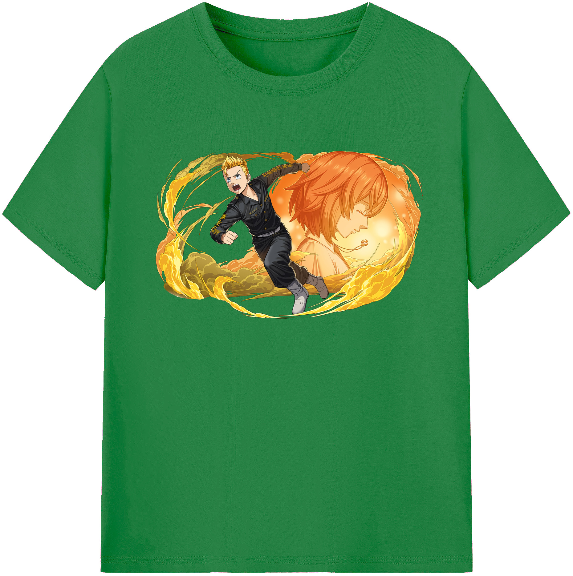 （画像用） 東京リベンジャーズ Tokyo Revengers 綿100％ メンズ半袖Tシャツ｜肌触りやわらか＆通気性