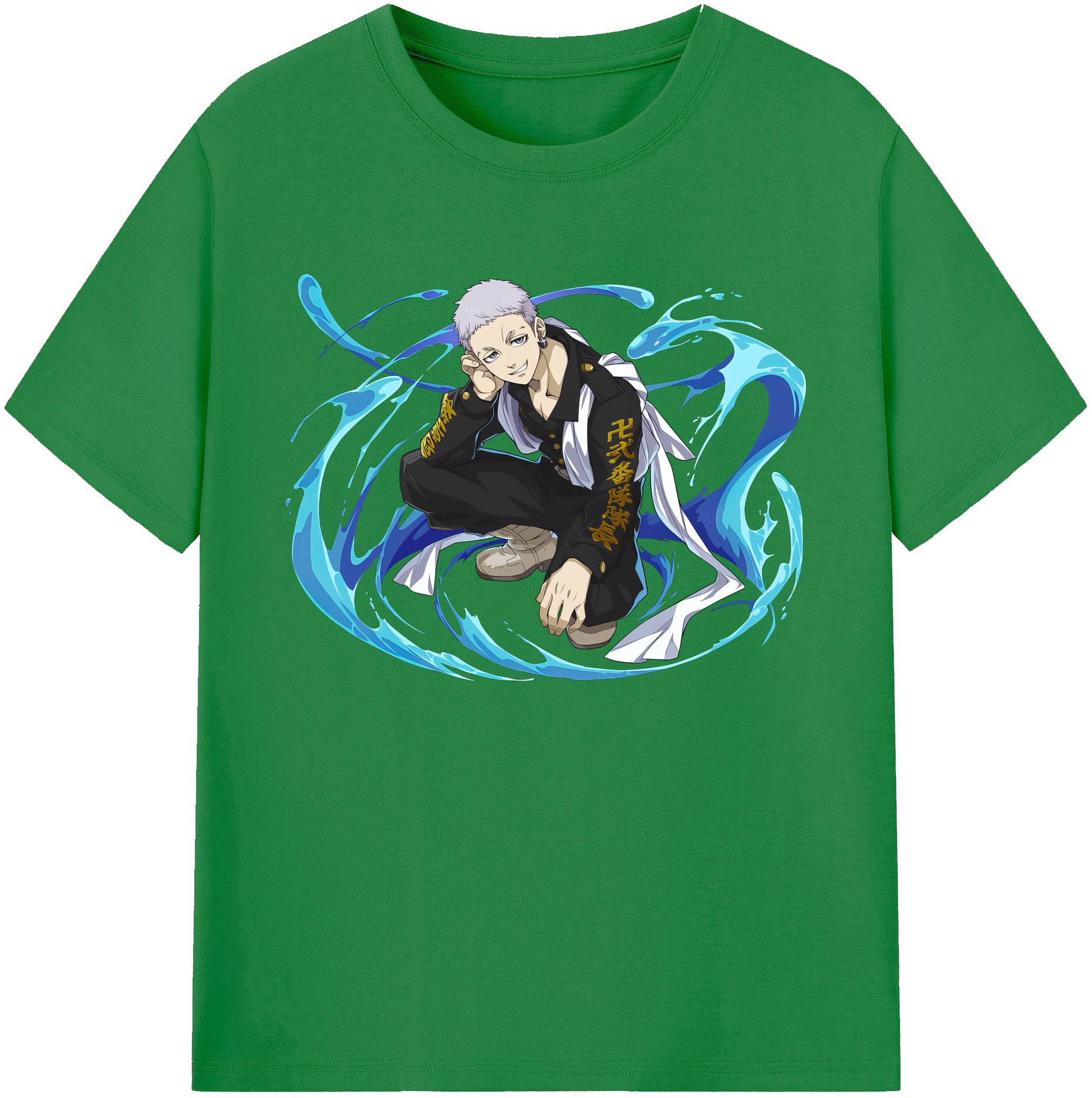 （画像用） 東京リベンジャーズ Tokyo Revengers 綿100％ メンズ半袖Tシャツ｜肌触りやわらか＆通気性