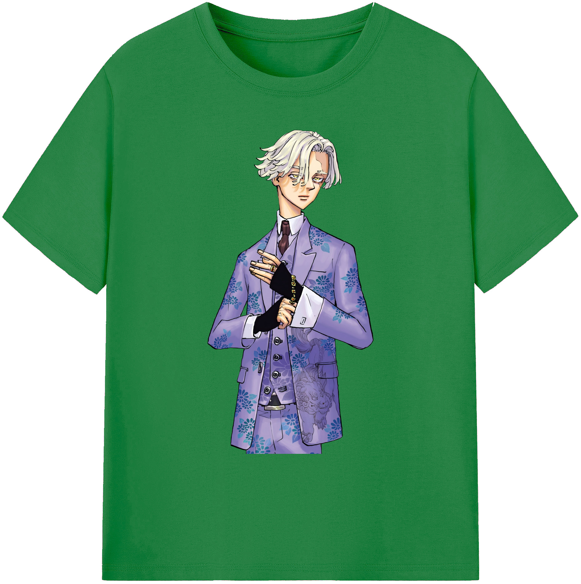 （画像用） 東京リベンジャーズ Tokyo Revengers 綿100％ メンズ半袖Tシャツ｜肌触りやわらか＆通気性
