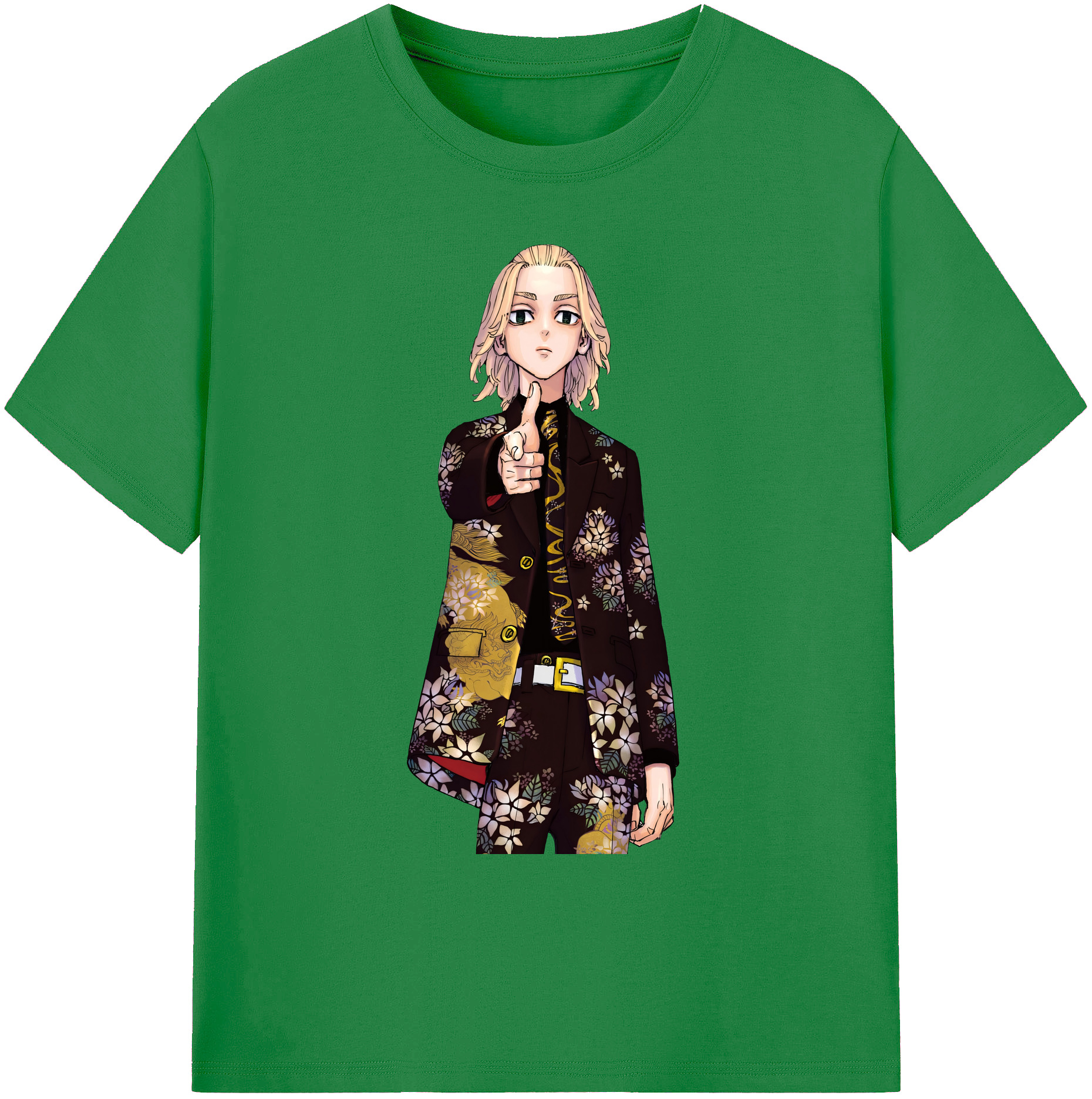 （画像用） 東京リベンジャーズ Tokyo Revengers 綿100％ メンズ半袖Tシャツ｜肌触りやわらか＆通気性