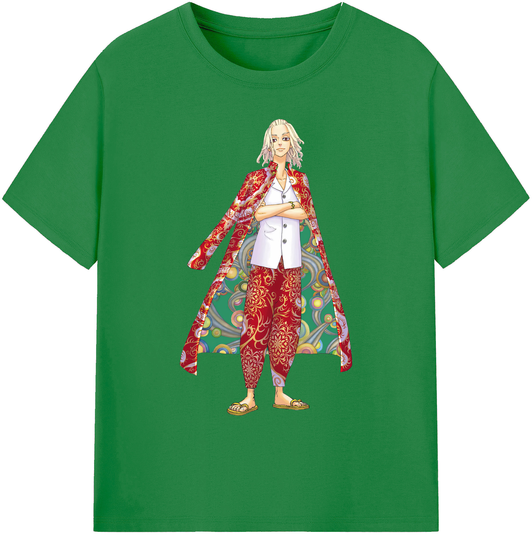 （画像用） 東京リベンジャーズ Tokyo Revengers 綿100％ メンズ半袖Tシャツ｜肌触りやわらか＆通気性