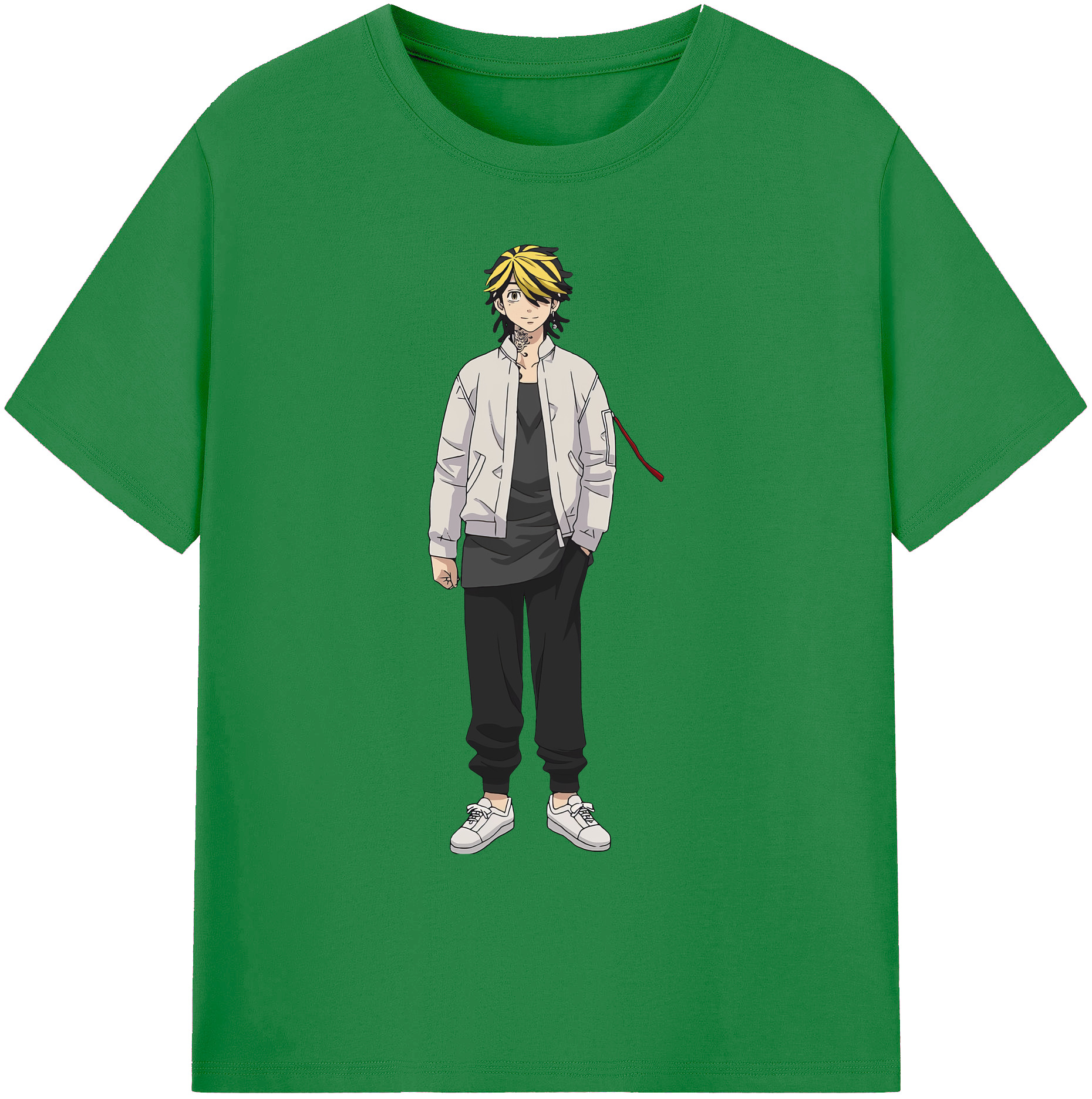 （画像用） 東京リベンジャーズ Tokyo Revengers 綿100％ メンズ半袖Tシャツ｜肌触りやわらか＆通気性