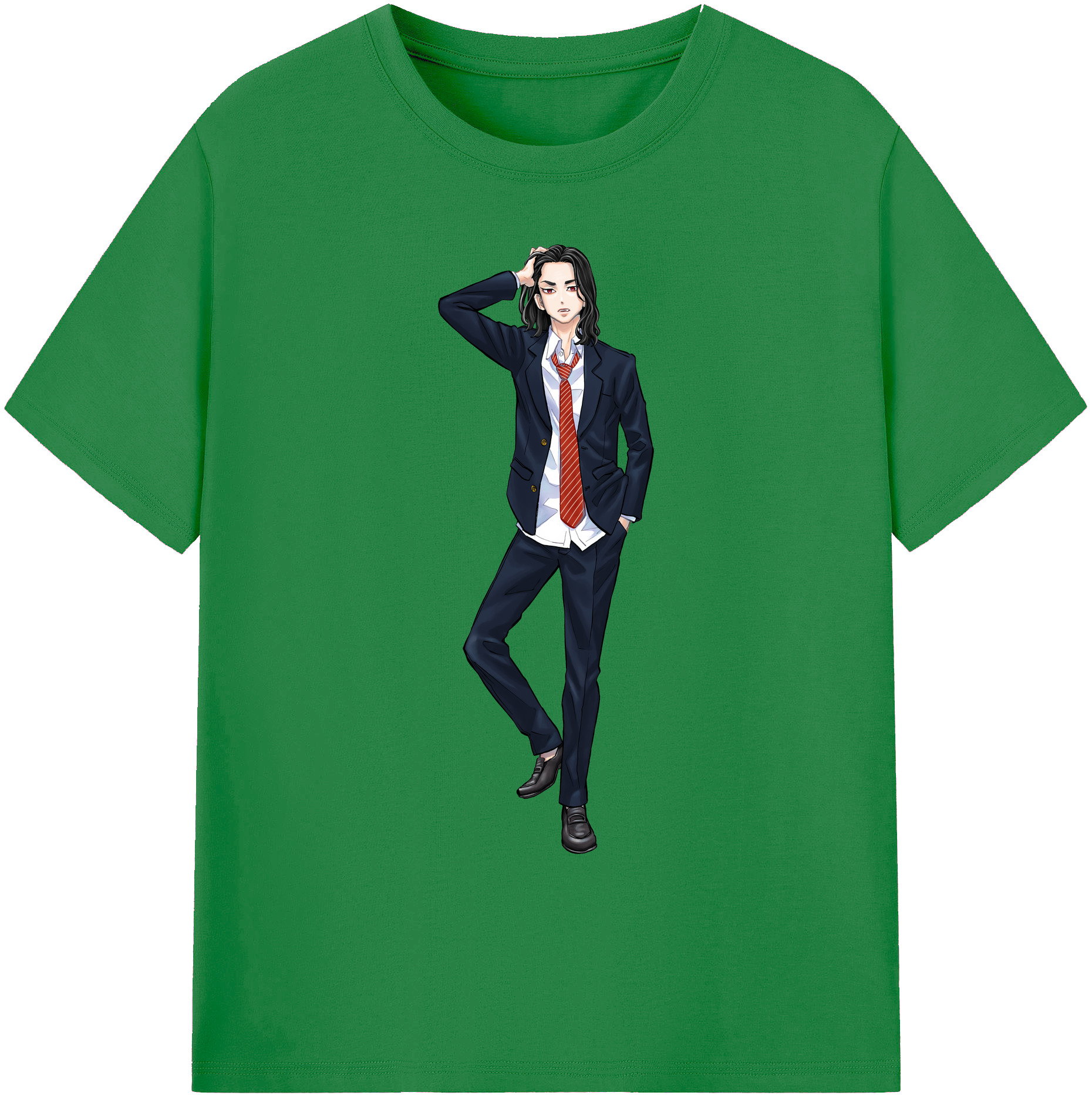 （画像用） 東京リベンジャーズ Tokyo Revengers 綿100％ メンズ半袖Tシャツ｜肌触りやわらか＆通気性