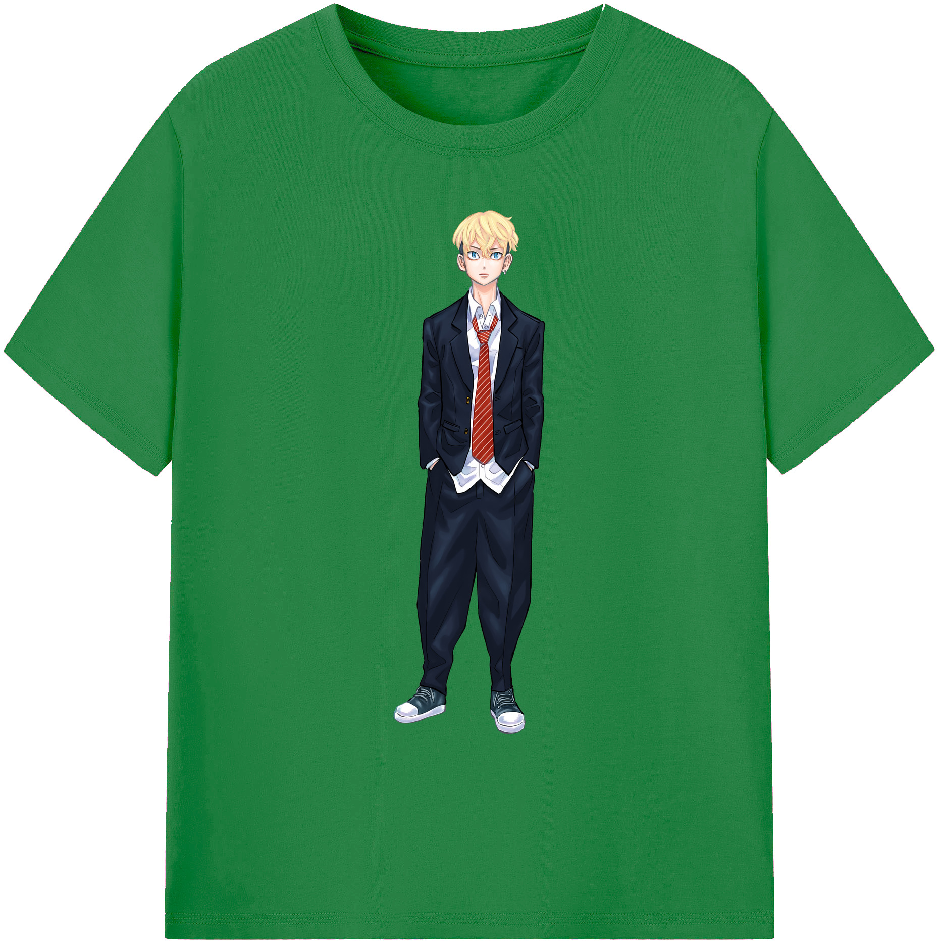 （画像用） 東京リベンジャーズ Tokyo Revengers 綿100％ メンズ半袖Tシャツ｜肌触りやわらか＆通気性