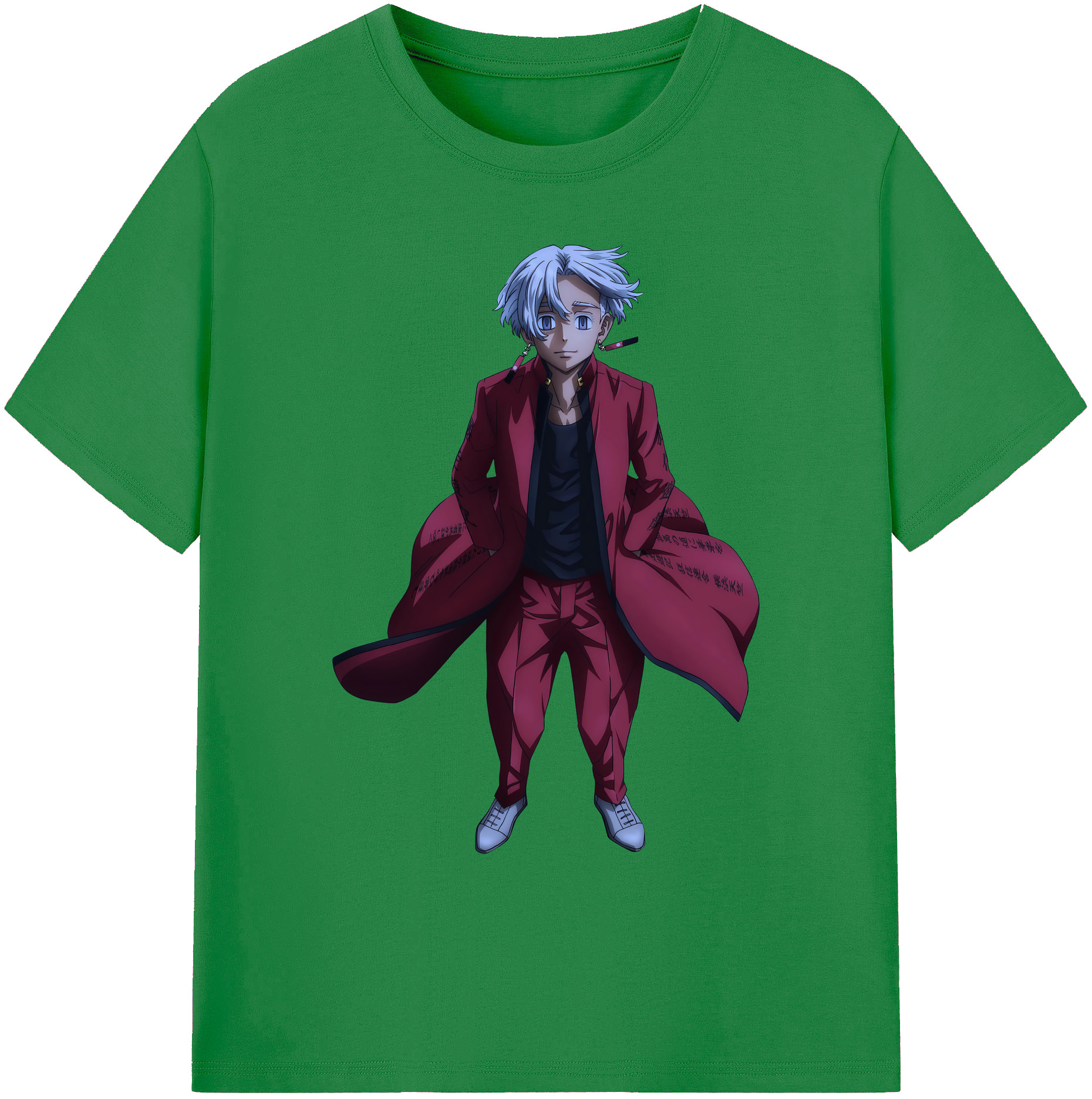 （画像用） 東京リベンジャーズ Tokyo Revengers 綿100％ メンズ半袖Tシャツ｜肌触りやわらか＆通気性