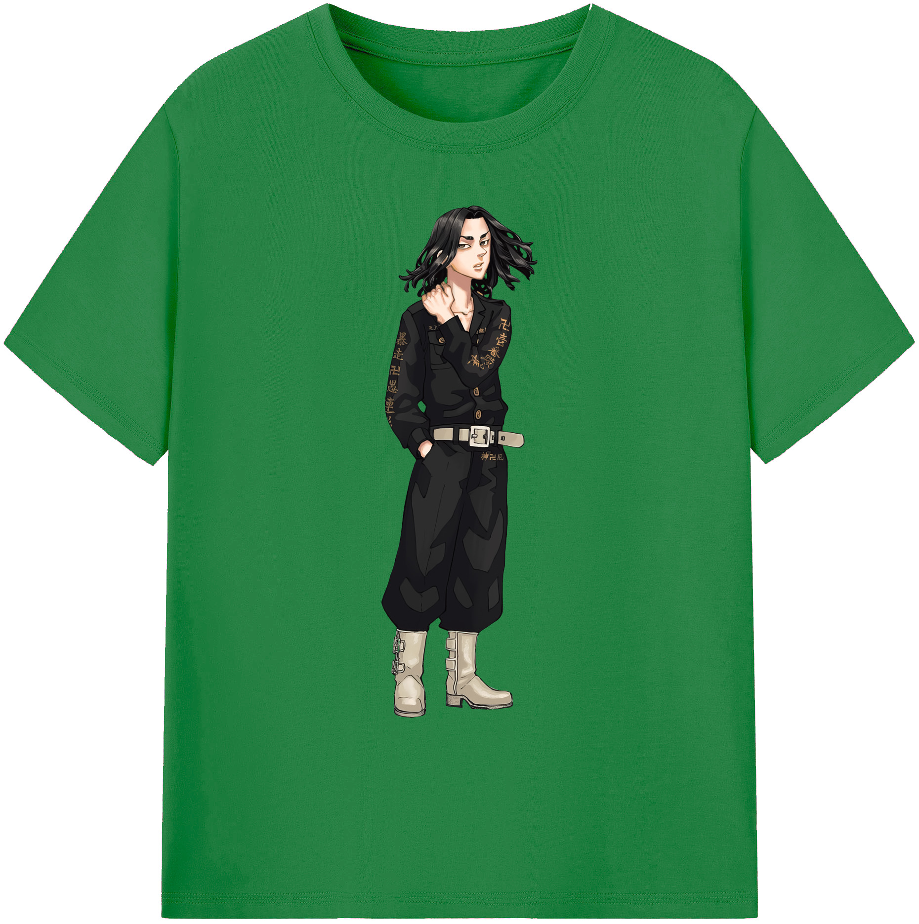 （画像用） 東京リベンジャーズ Tokyo Revengers 綿100％ メンズ半袖Tシャツ｜肌触りやわらか＆通気性