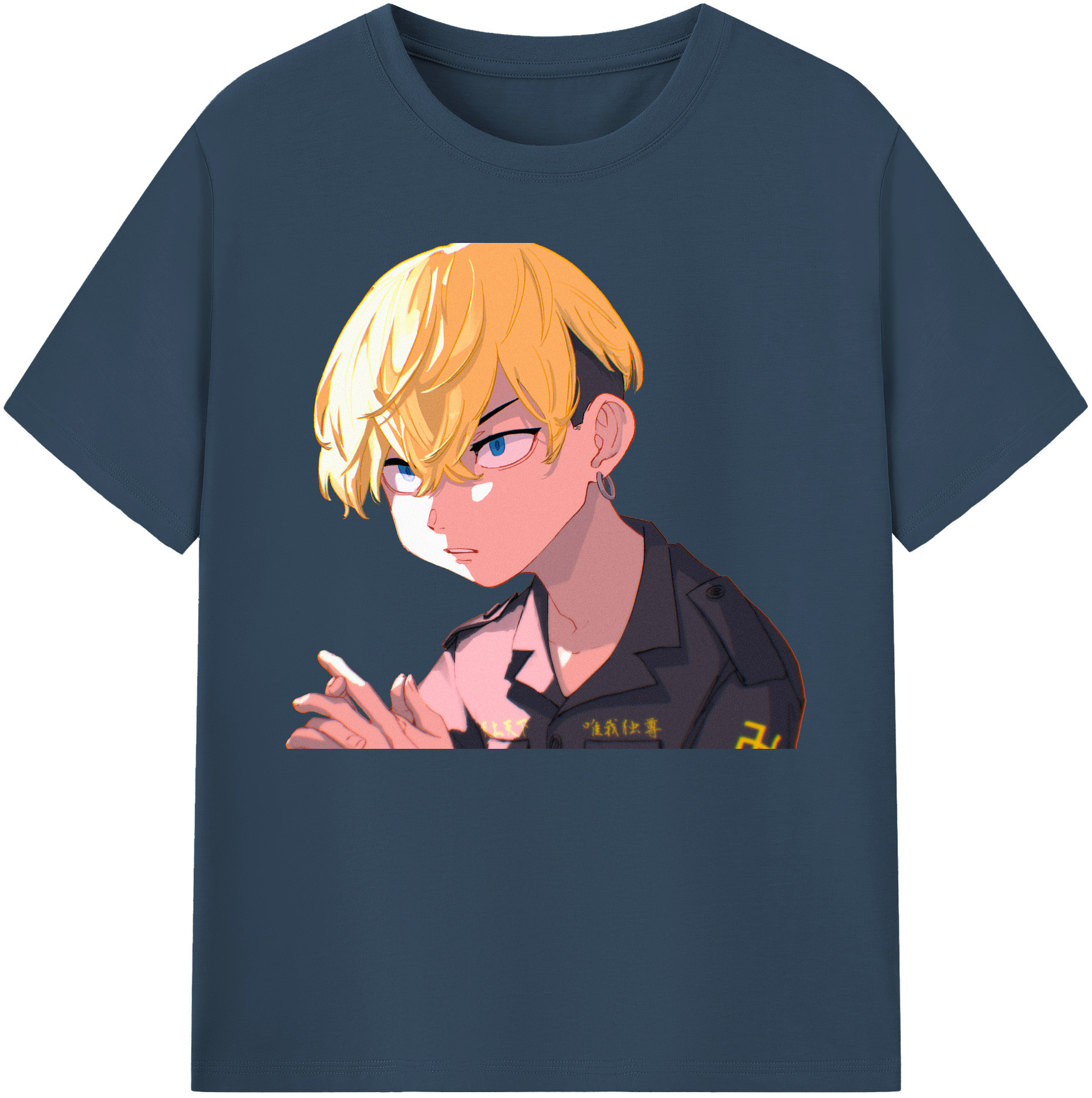 （画像用） 東京リベンジャーズ Tokyo Revengers 綿100％ メンズ半袖Tシャツ｜肌触りやわらか＆通気性