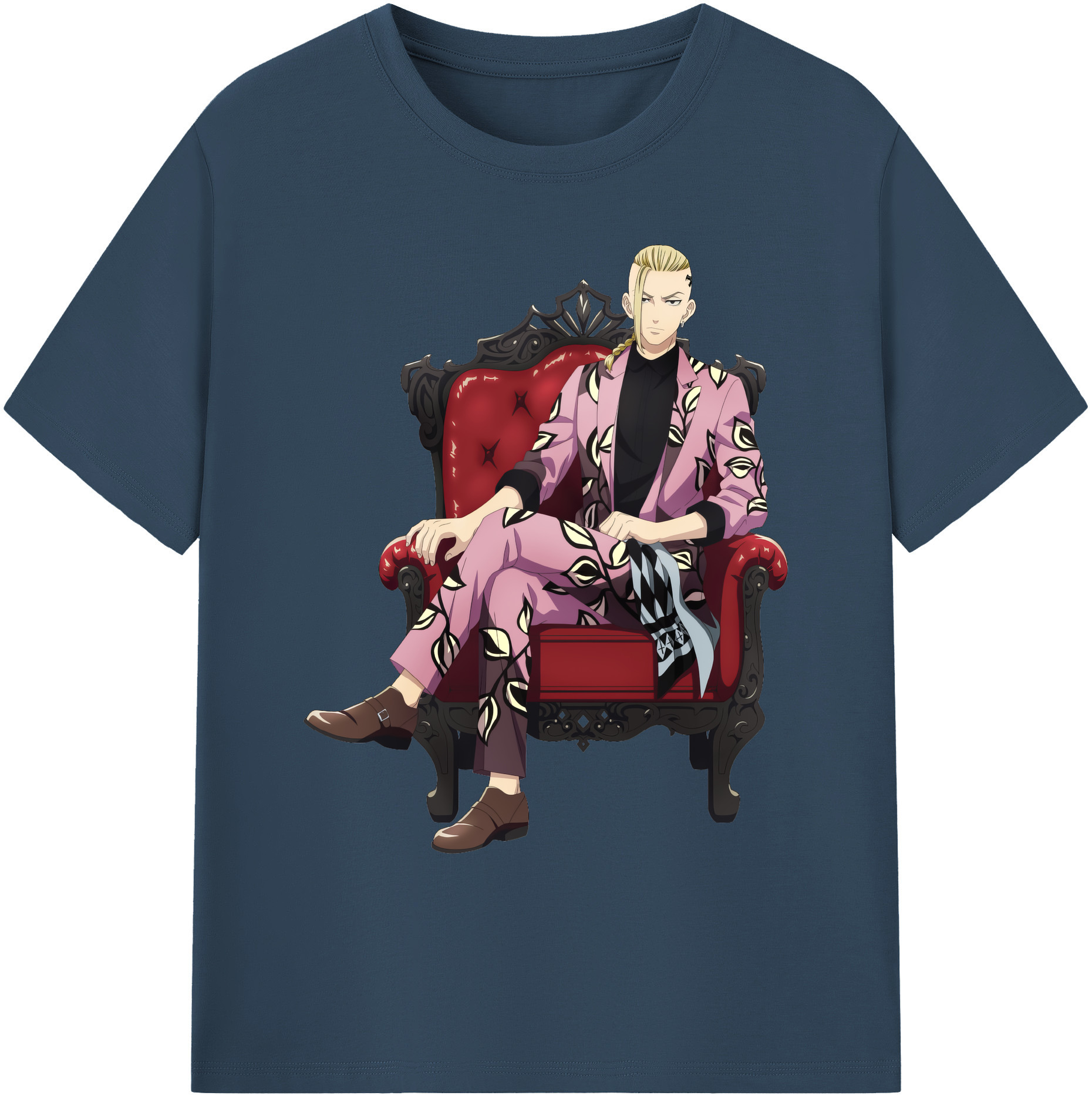 （画像用） 東京リベンジャーズ Tokyo Revengers 綿100％ メンズ半袖Tシャツ｜肌触りやわらか＆通気性