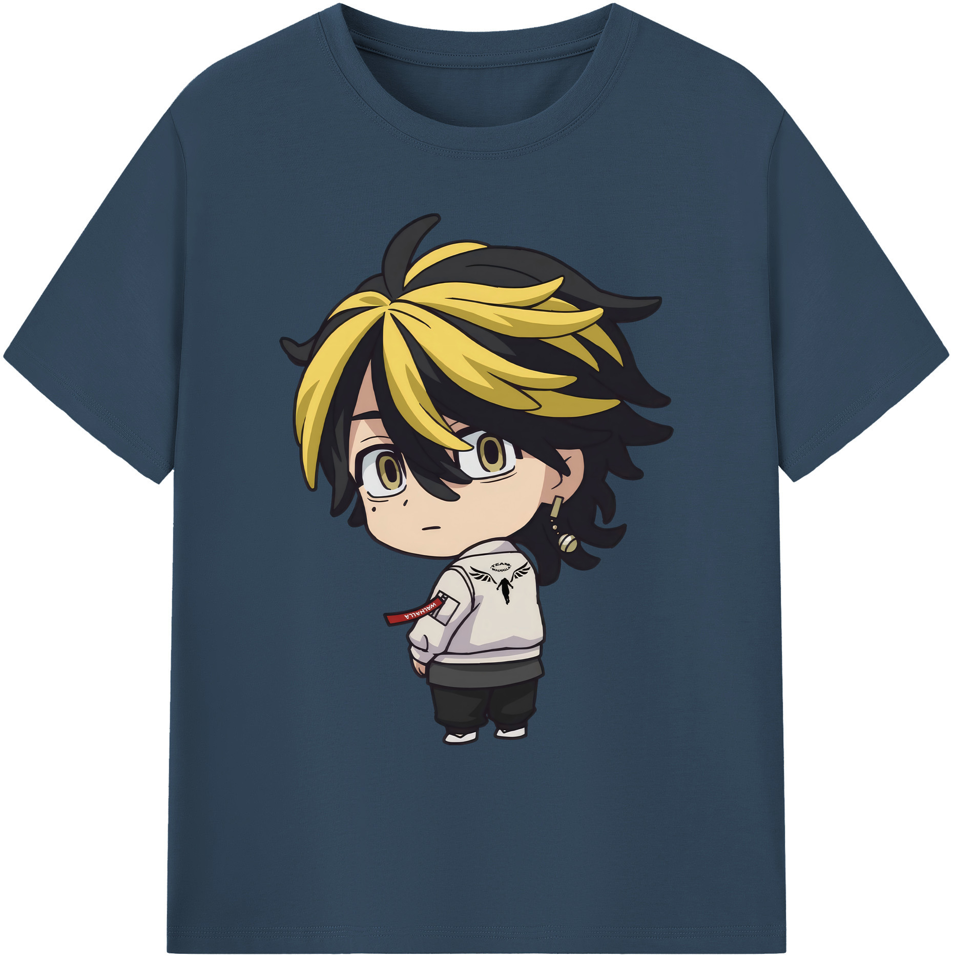 （画像用） 東京リベンジャーズ Tokyo Revengers 綿100％ メンズ半袖Tシャツ｜肌触りやわらか＆通気性
