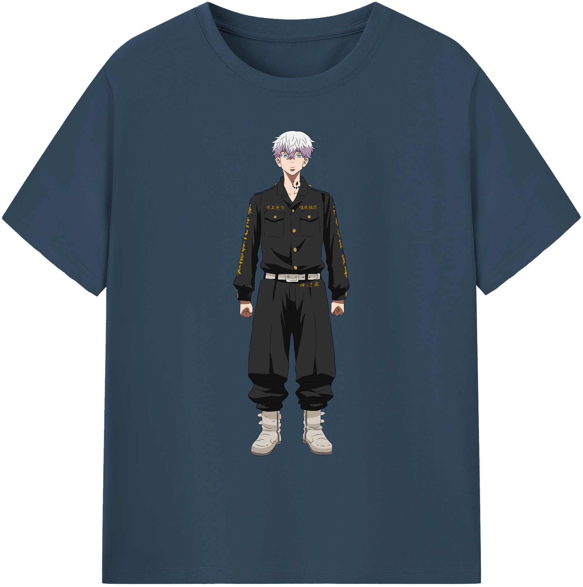（画像用） 東京リベンジャーズ Tokyo Revengers 綿100％ メンズ半袖Tシャツ｜肌触りやわらか＆通気性