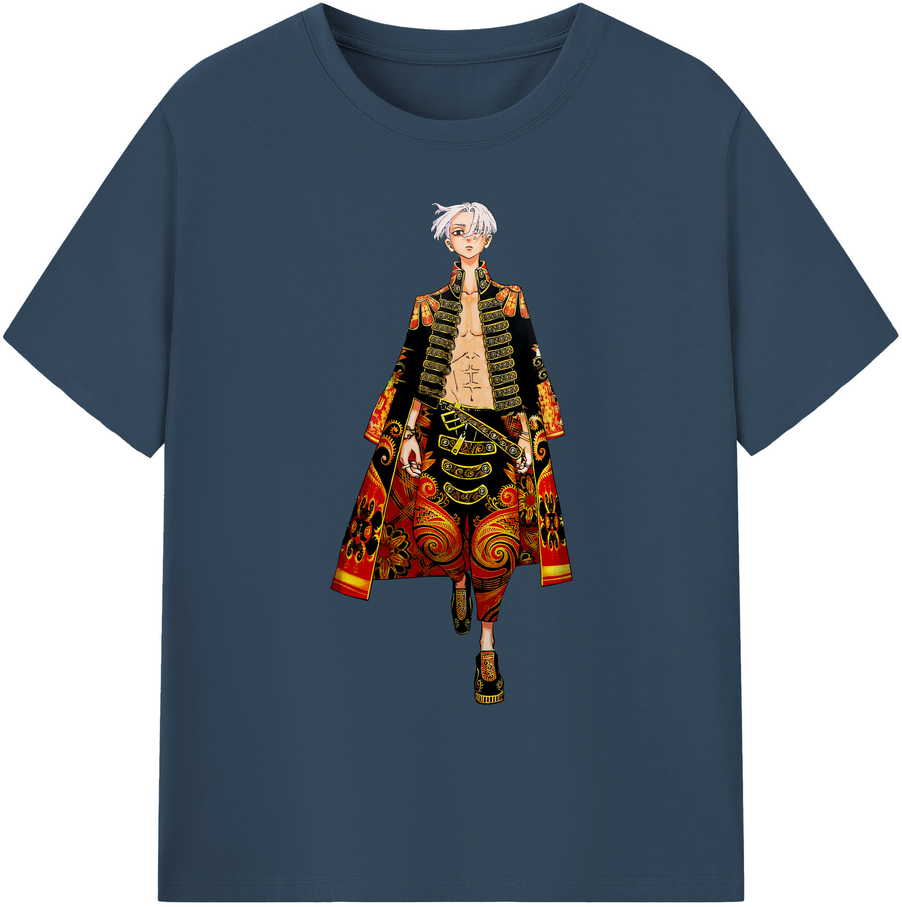 （画像用） 東京リベンジャーズ Tokyo Revengers 綿100％ メンズ半袖Tシャツ｜肌触りやわらか＆通気性