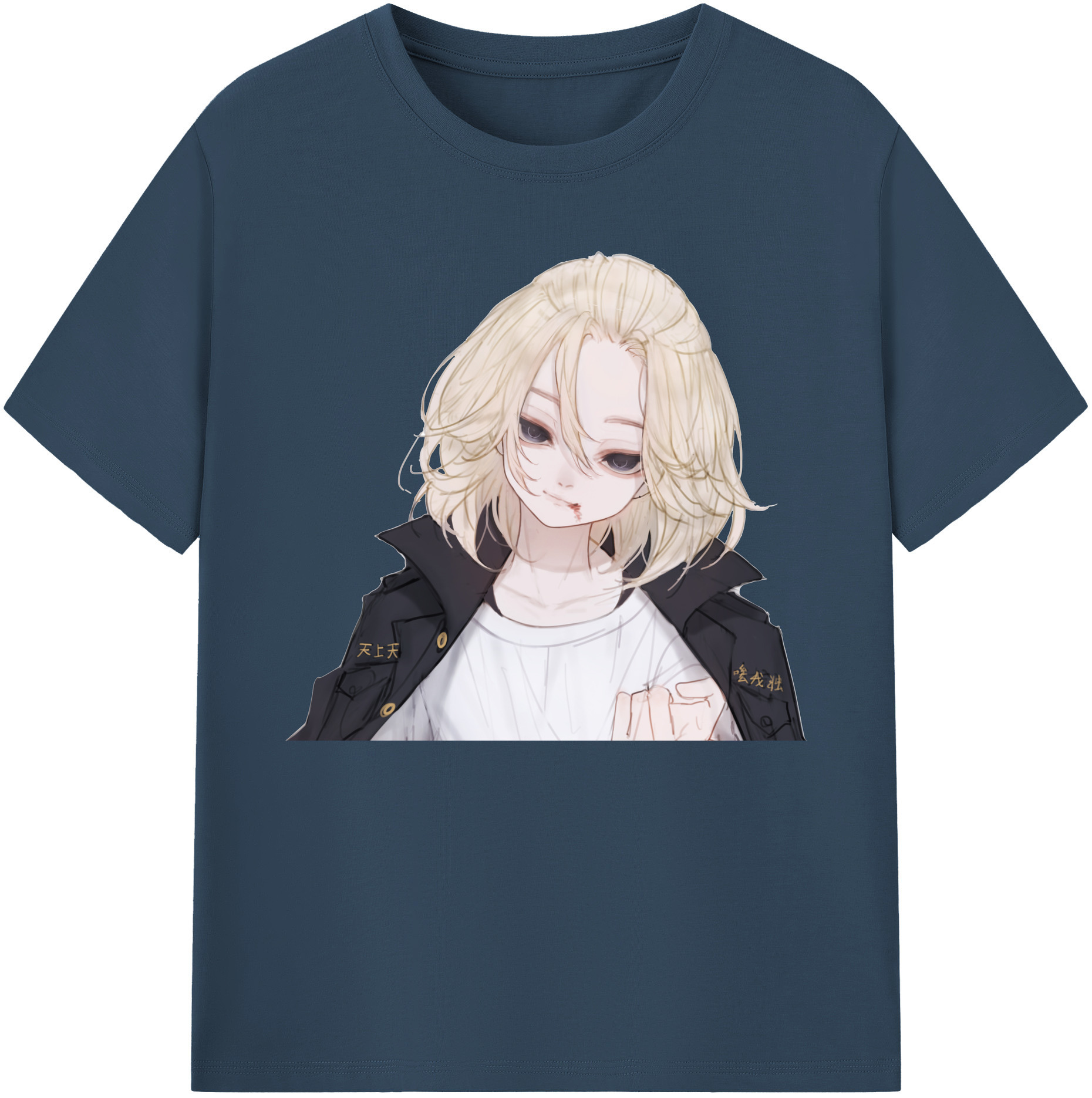 （画像用） 東京リベンジャーズ Tokyo Revengers 綿100％ メンズ半袖Tシャツ｜肌触りやわらか＆通気性