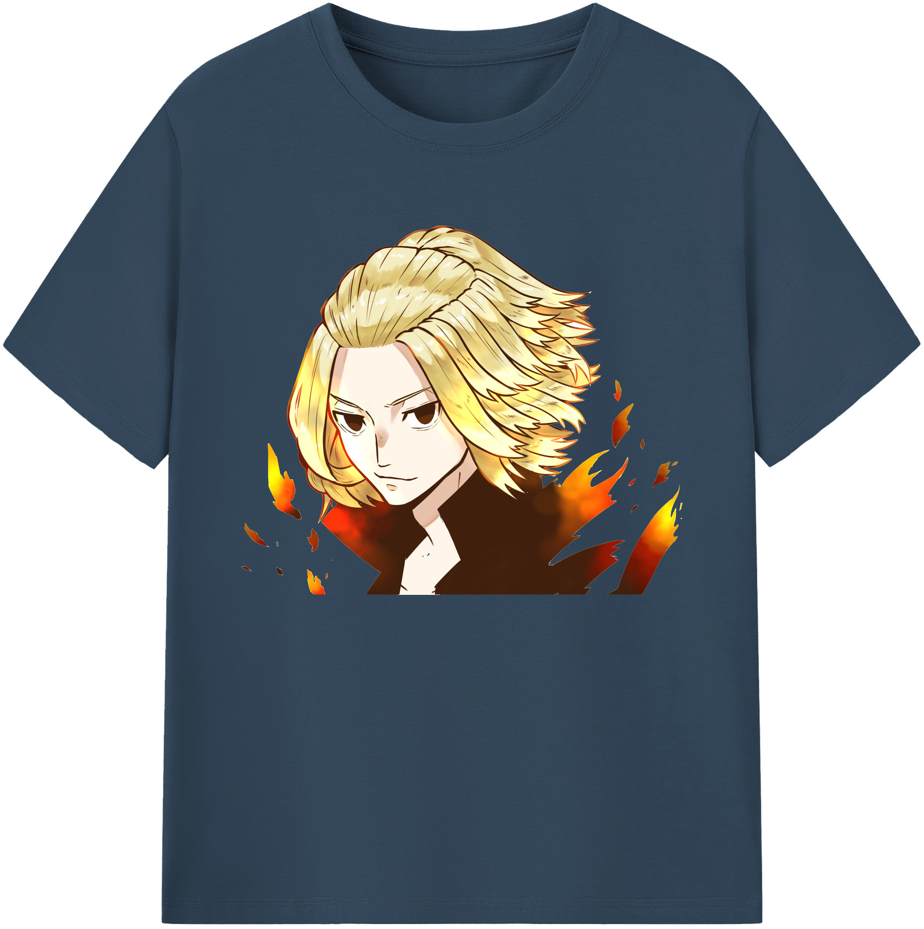 （画像用） 東京リベンジャーズ Tokyo Revengers 綿100％ メンズ半袖Tシャツ｜肌触りやわらか＆通気性