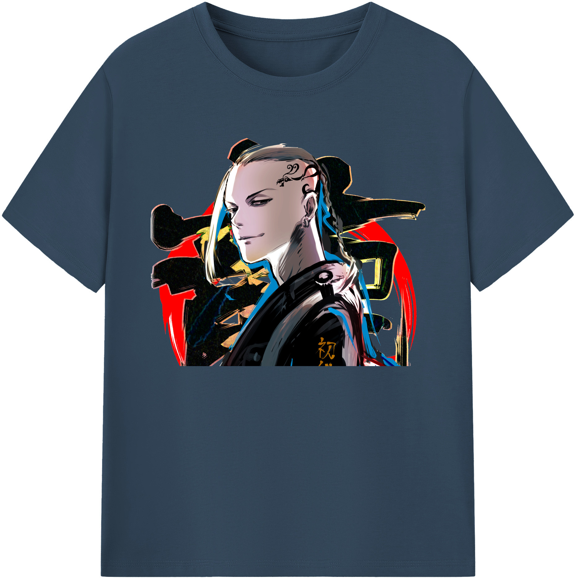 （画像用） 東京リベンジャーズ Tokyo Revengers 綿100％ メンズ半袖Tシャツ｜肌触りやわらか＆通気性