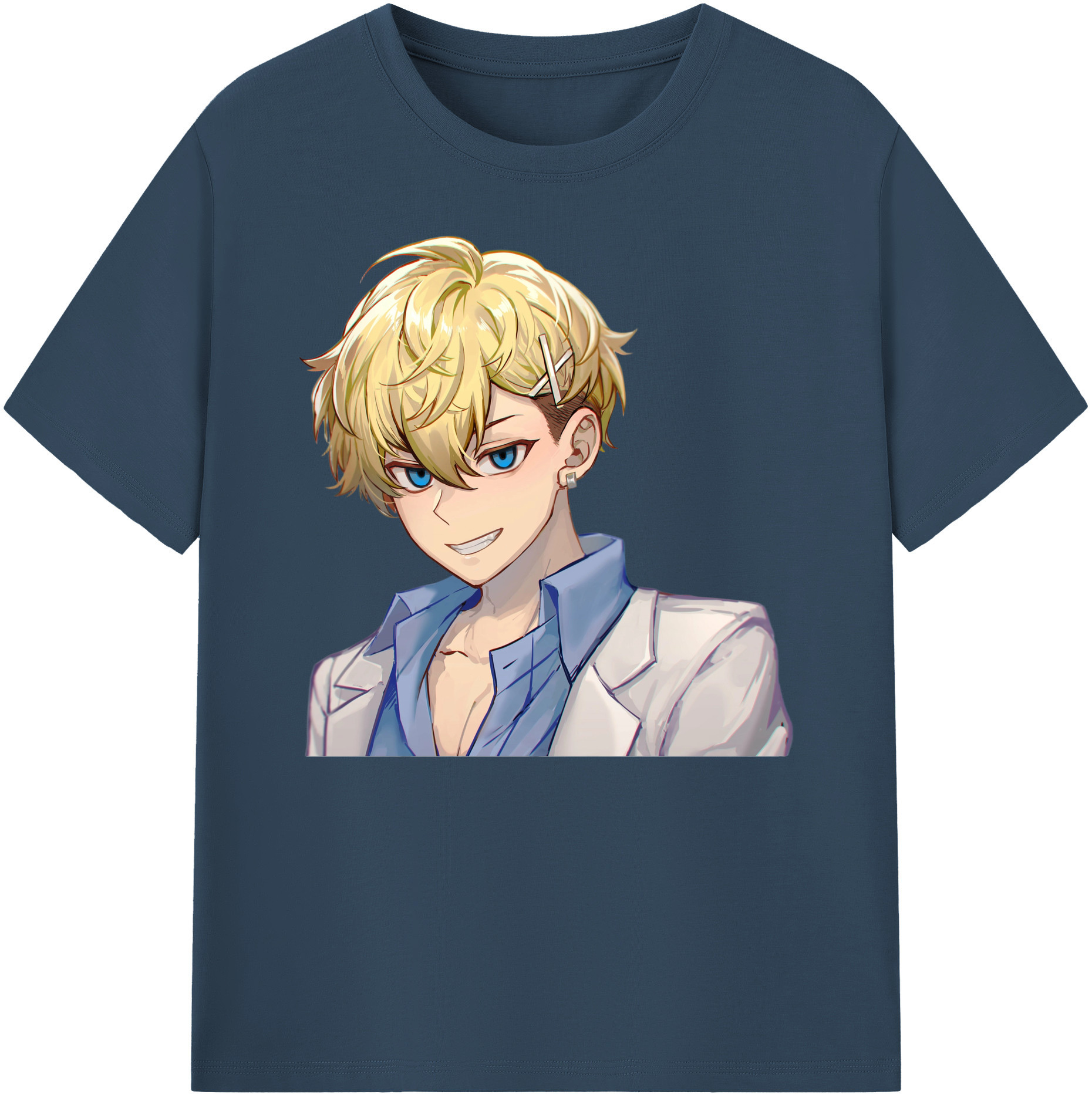 （画像用） 東京リベンジャーズ Tokyo Revengers 綿100％ メンズ半袖Tシャツ｜肌触りやわらか＆通気性