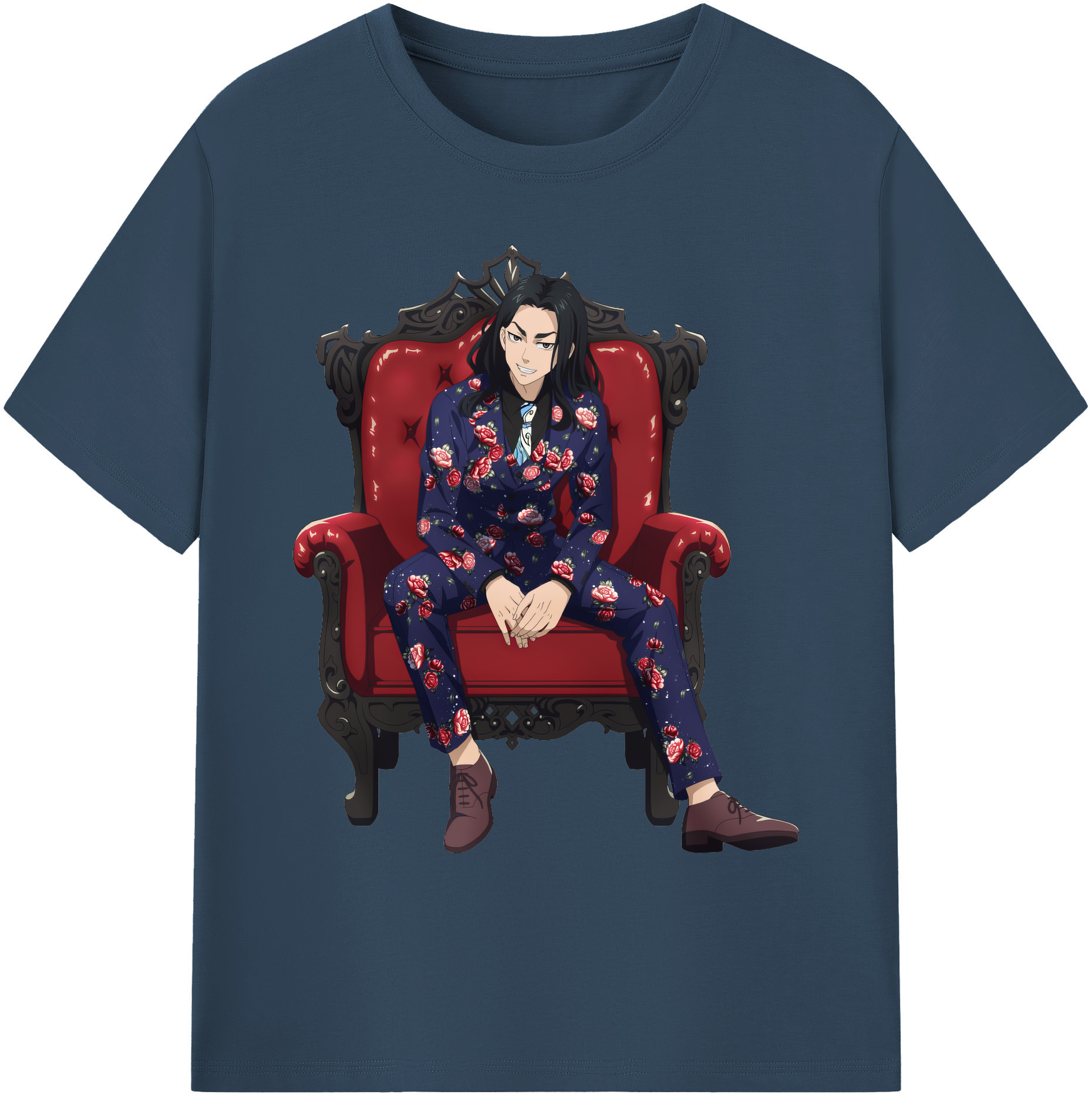 （画像用） 東京リベンジャーズ Tokyo Revengers 綿100％ メンズ半袖Tシャツ｜肌触りやわらか＆通気性