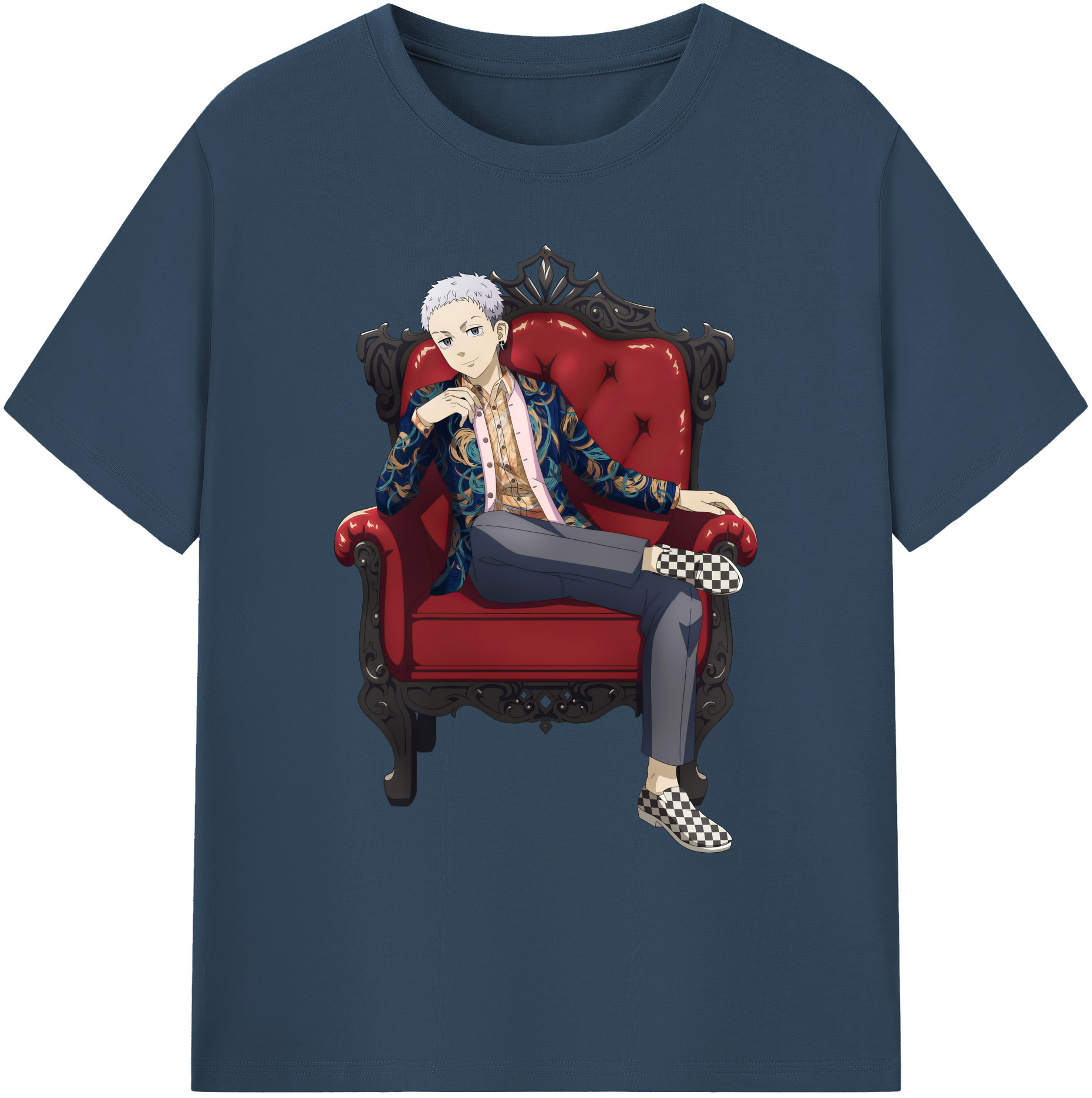 （画像用） 東京リベンジャーズ Tokyo Revengers 綿100％ メンズ半袖Tシャツ｜肌触りやわらか＆通気性