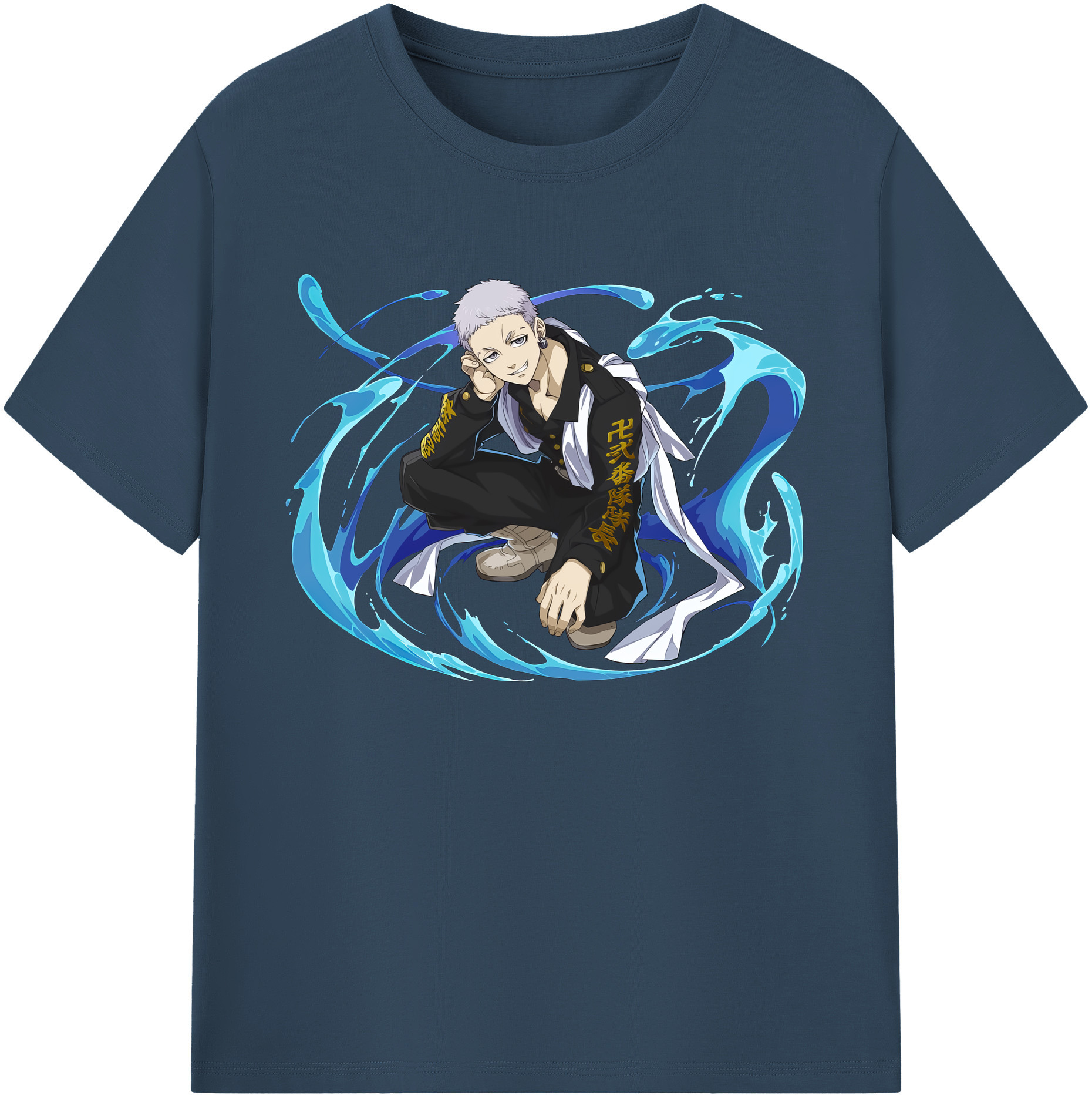 （画像用） 東京リベンジャーズ Tokyo Revengers 綿100％ メンズ半袖Tシャツ｜肌触りやわらか＆通気性
