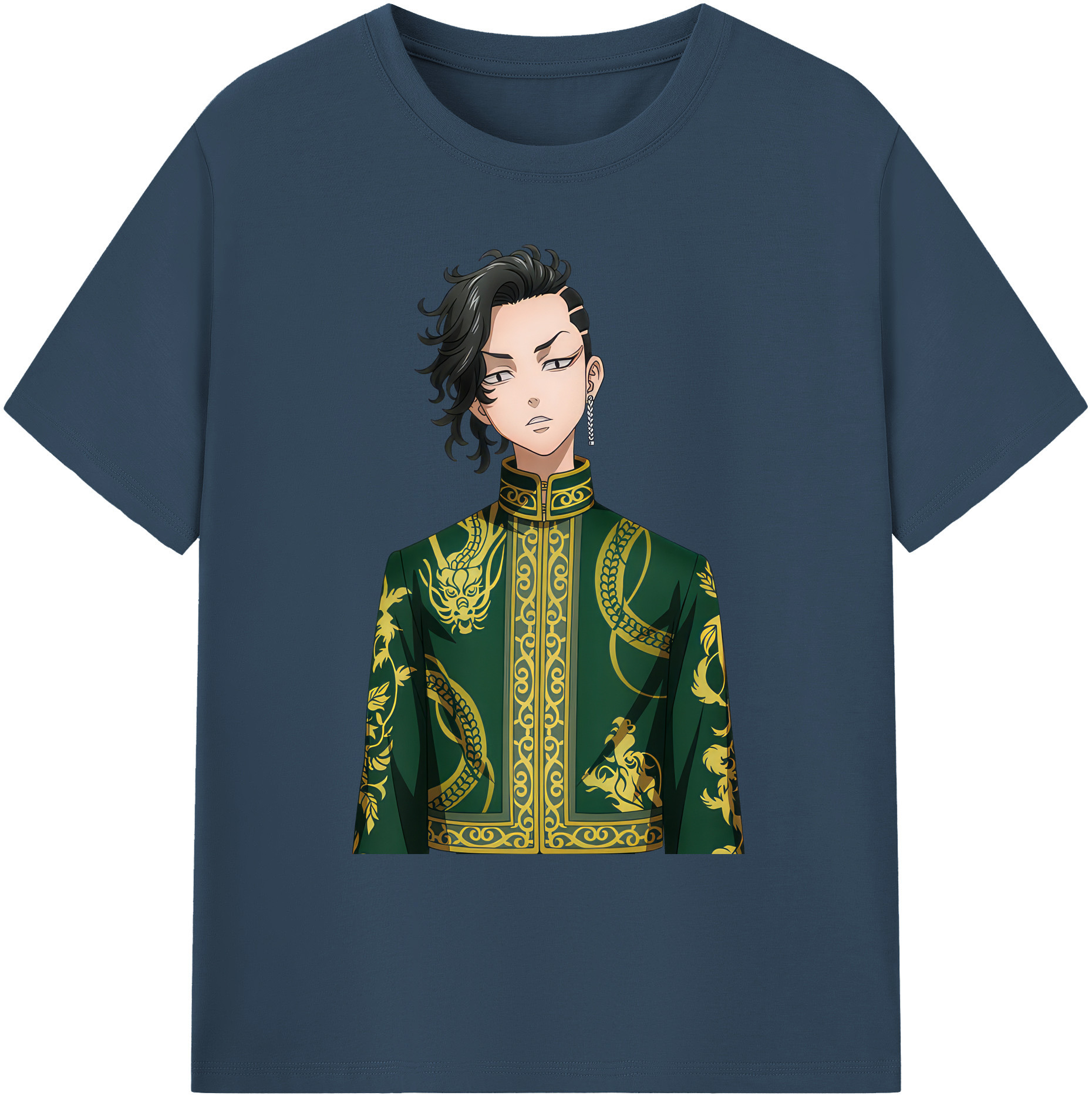 （画像用） 東京リベンジャーズ Tokyo Revengers 綿100％ メンズ半袖Tシャツ｜肌触りやわらか＆通気性