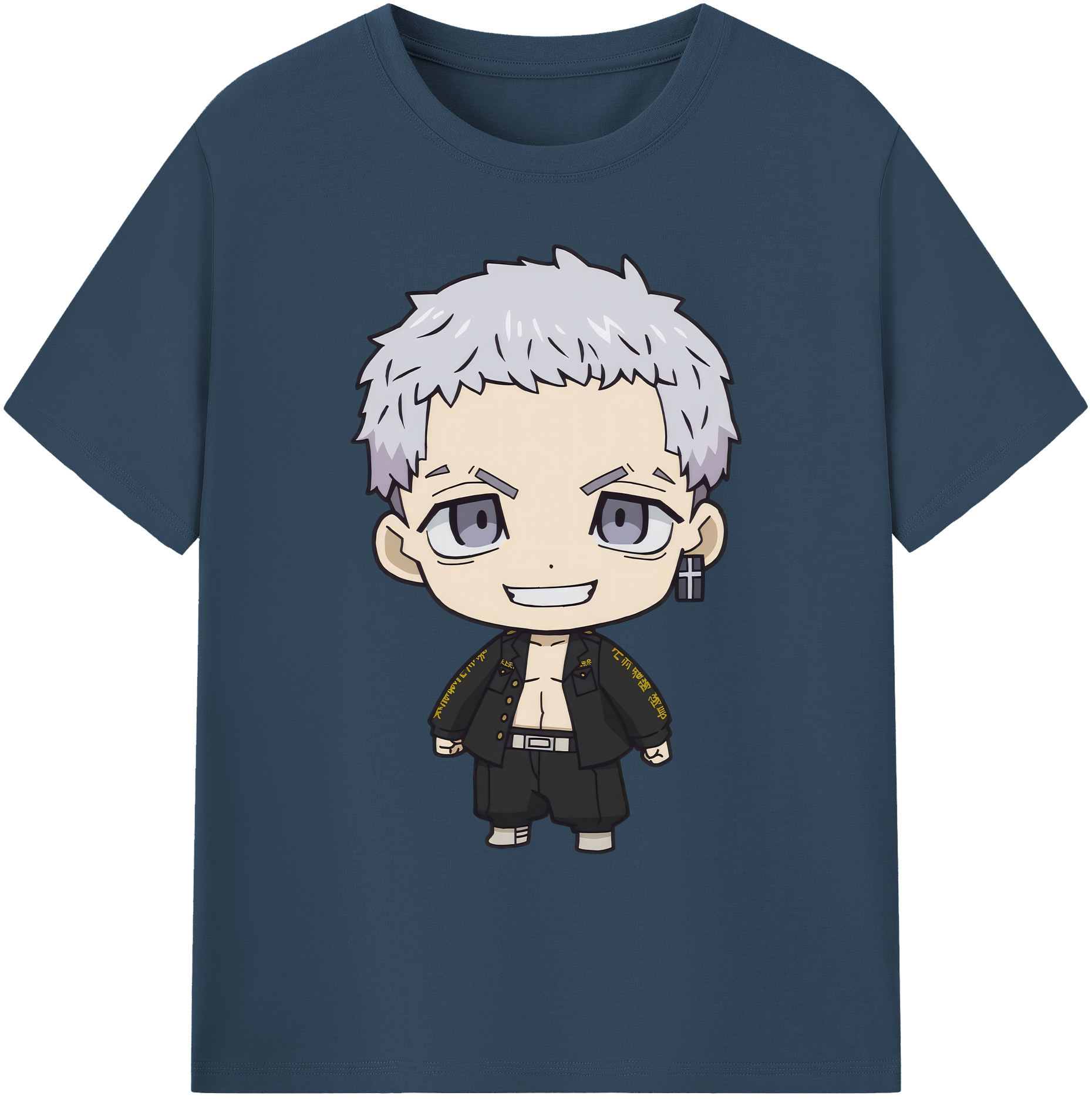 （画像用） 東京リベンジャーズ Tokyo Revengers 綿100％ メンズ半袖Tシャツ｜肌触りやわらか＆通気性