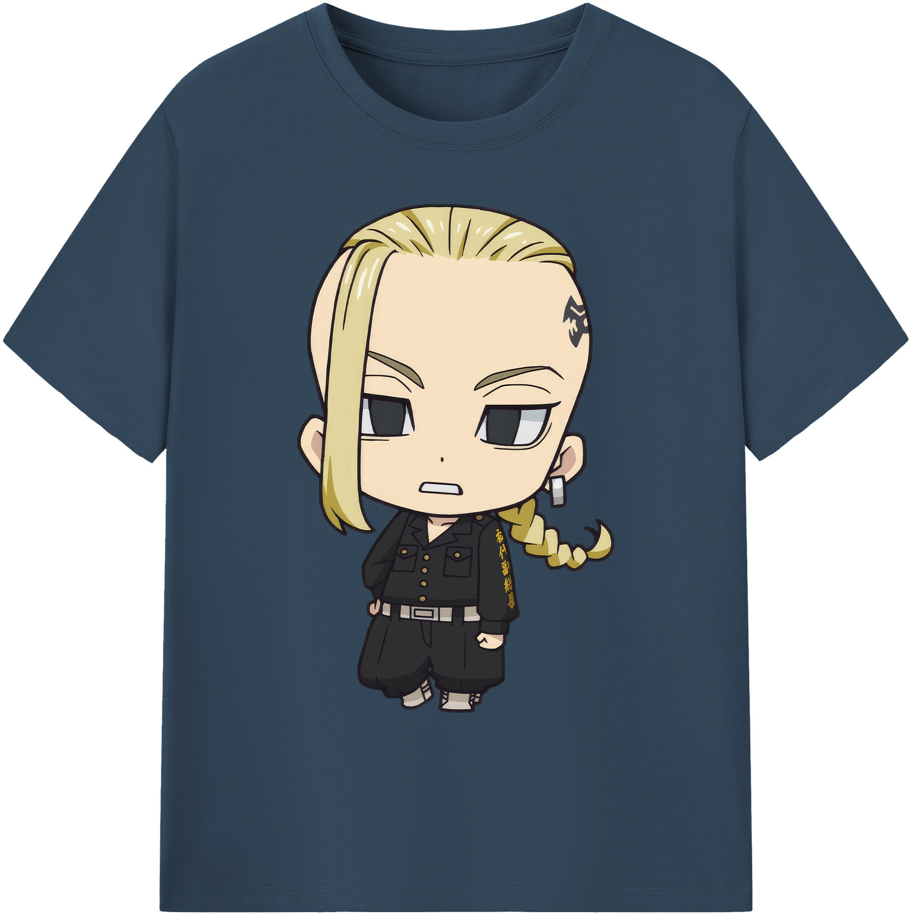（画像用） 東京リベンジャーズ Tokyo Revengers 綿100％ メンズ半袖Tシャツ｜肌触りやわらか＆通気性