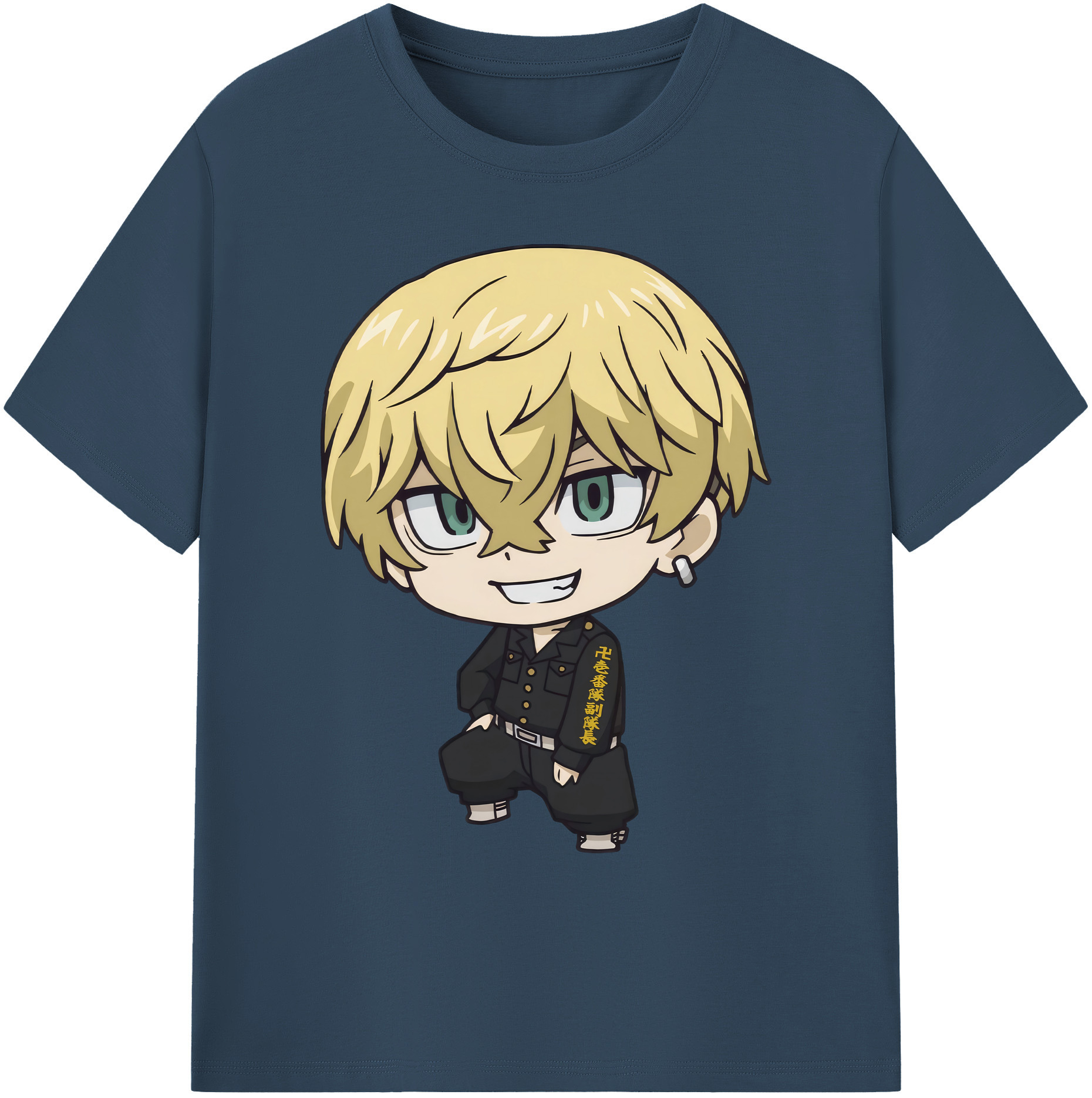 （画像用） 東京リベンジャーズ Tokyo Revengers 綿100％ メンズ半袖Tシャツ｜肌触りやわらか＆通気性