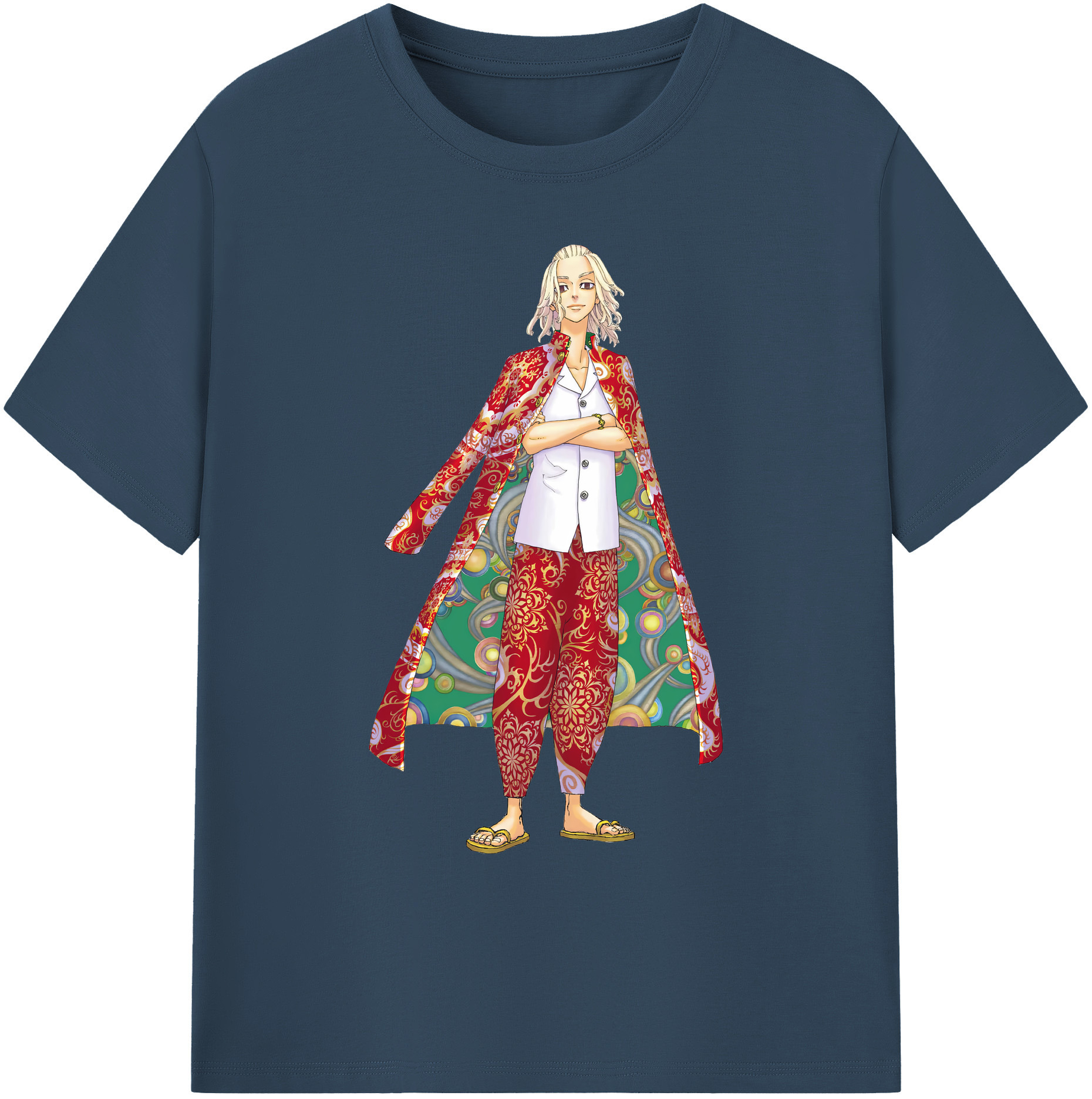 （画像用） 東京リベンジャーズ Tokyo Revengers 綿100％ メンズ半袖Tシャツ｜肌触りやわらか＆通気性