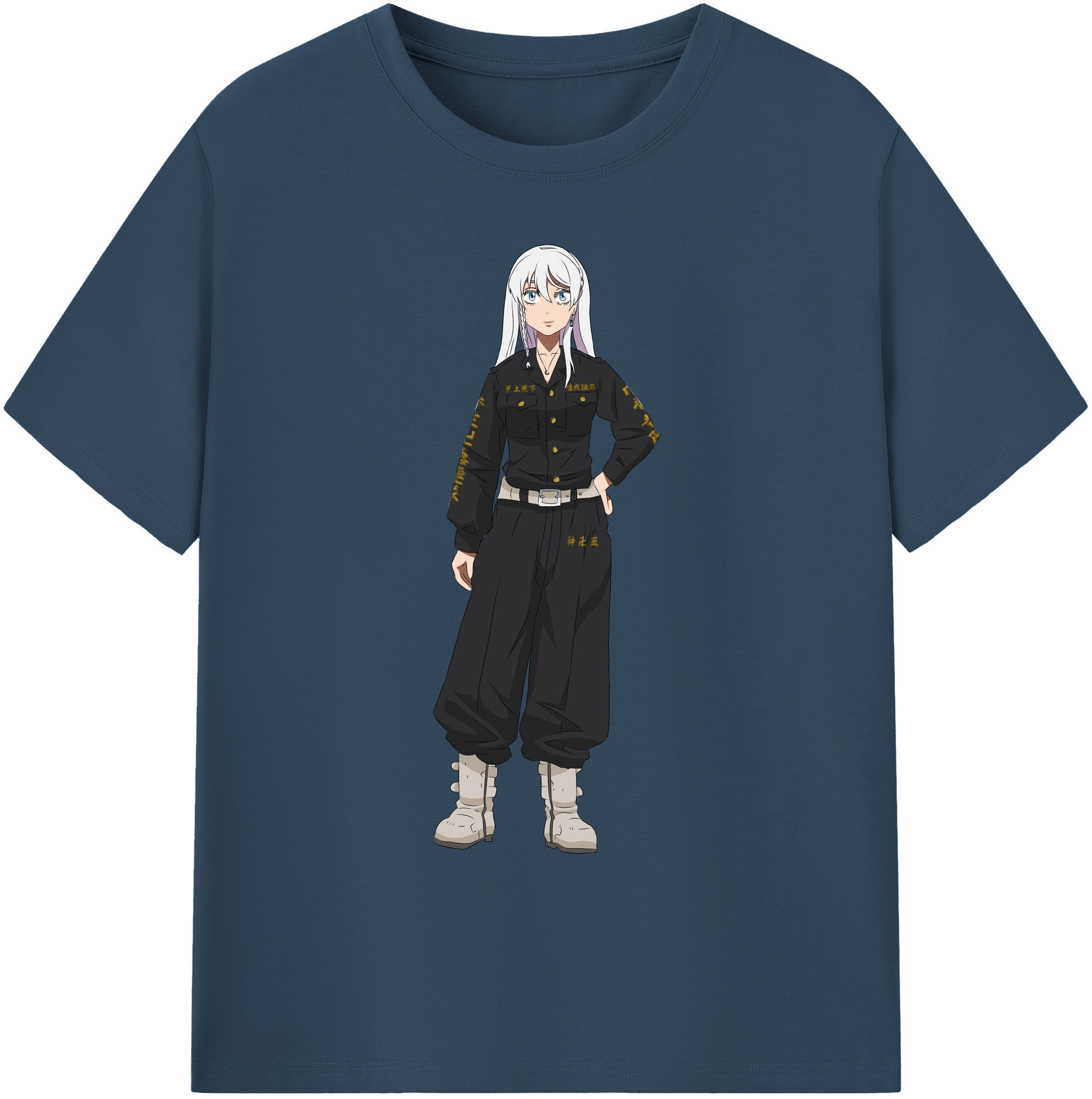 （画像用） 東京リベンジャーズ Tokyo Revengers 綿100％ メンズ半袖Tシャツ｜肌触りやわらか＆通気性