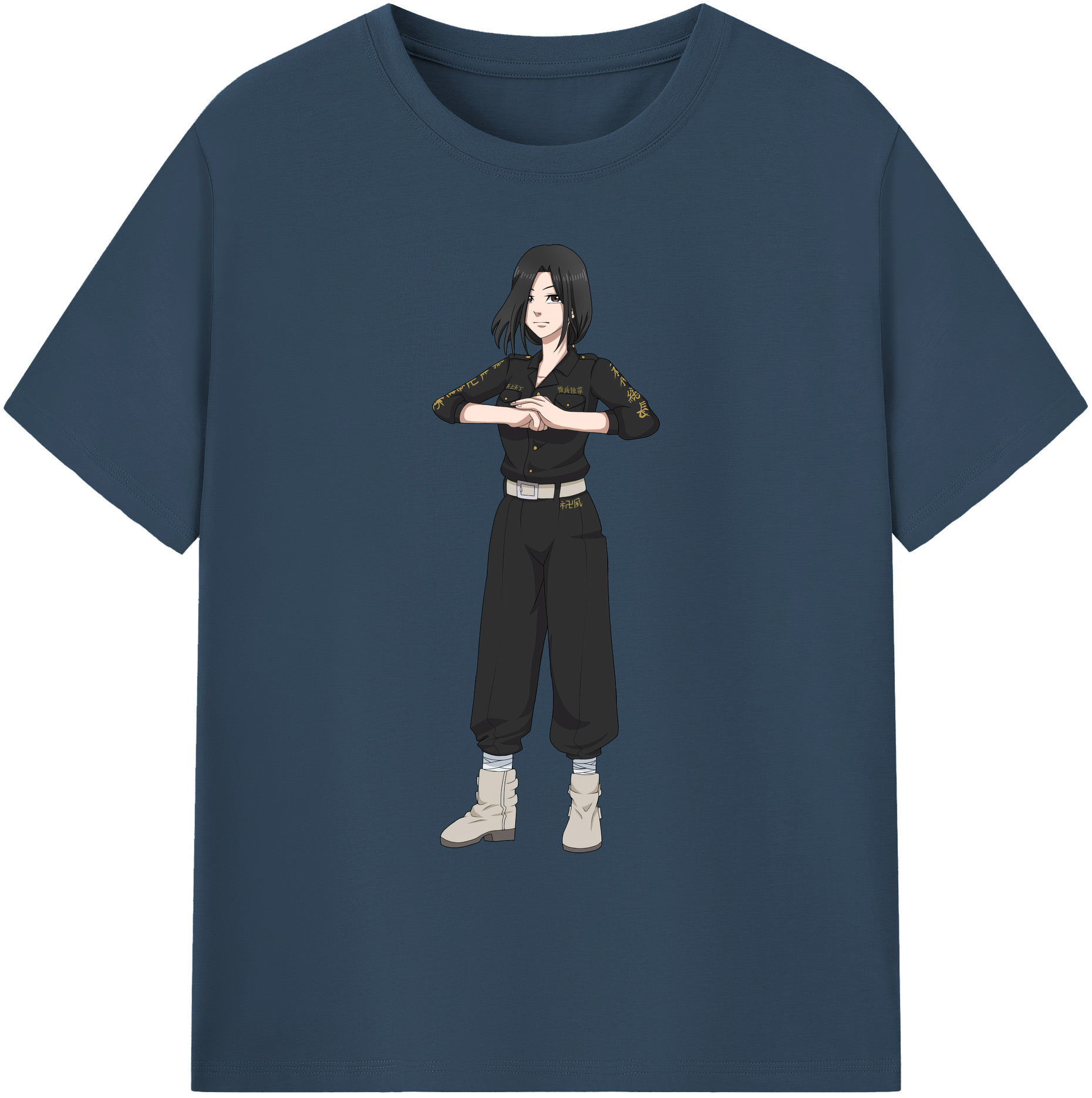 （画像用） 東京リベンジャーズ Tokyo Revengers 綿100％ メンズ半袖Tシャツ｜肌触りやわらか＆通気性