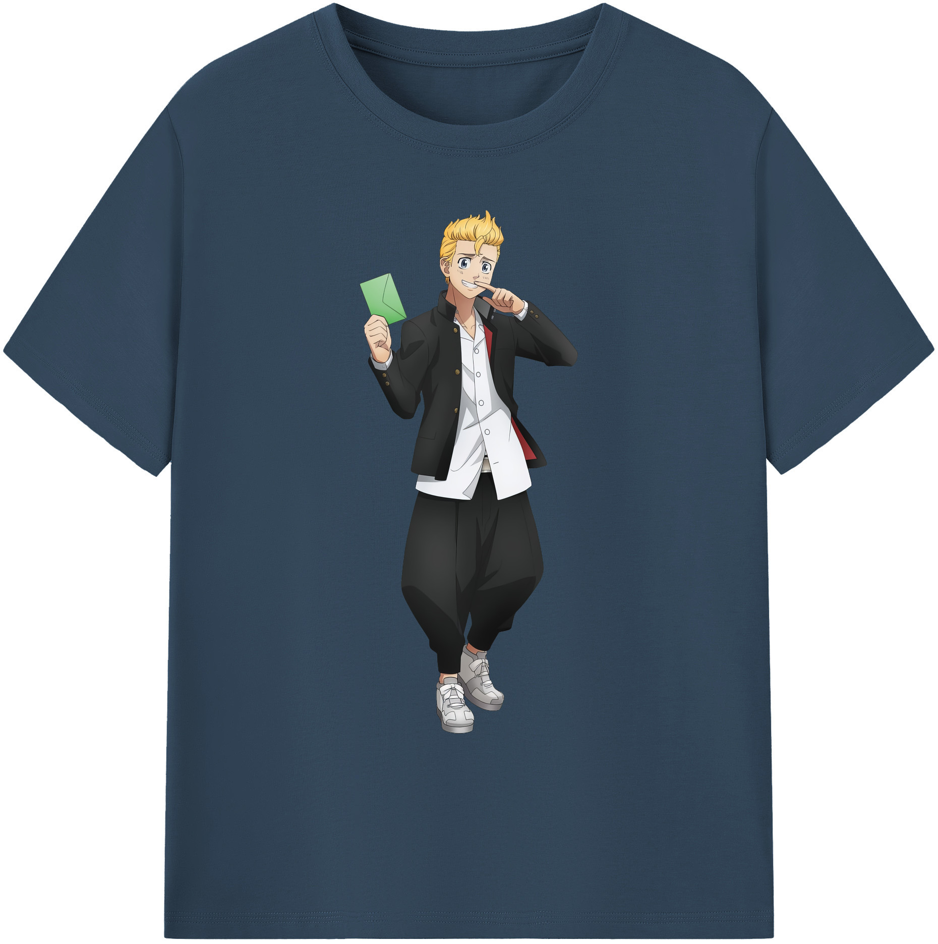 （画像用） 東京リベンジャーズ Tokyo Revengers 綿100％ メンズ半袖Tシャツ｜肌触りやわらか＆通気性