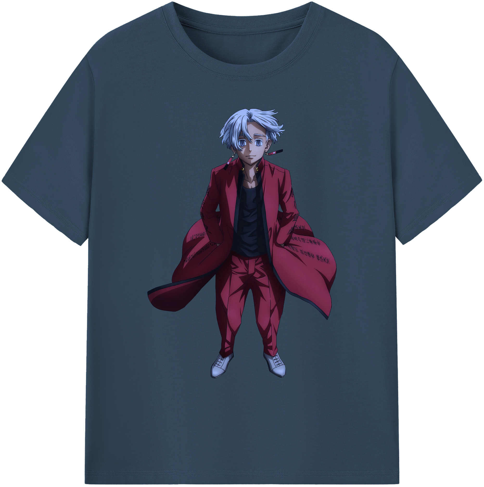 （画像用） 東京リベンジャーズ Tokyo Revengers 綿100％ メンズ半袖Tシャツ｜肌触りやわらか＆通気性