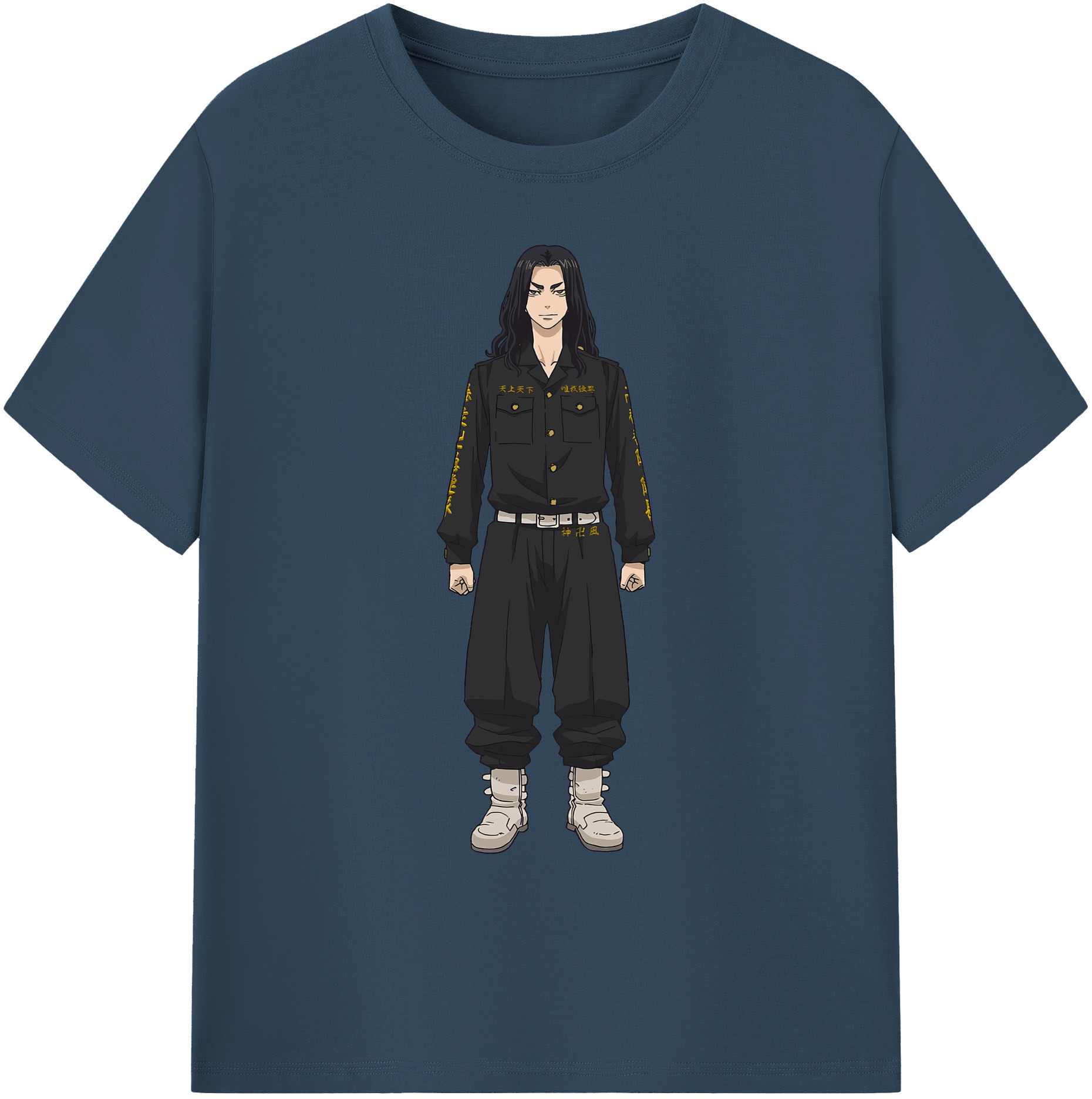 （画像用） 東京リベンジャーズ Tokyo Revengers 綿100％ メンズ半袖Tシャツ｜肌触りやわらか＆通気性