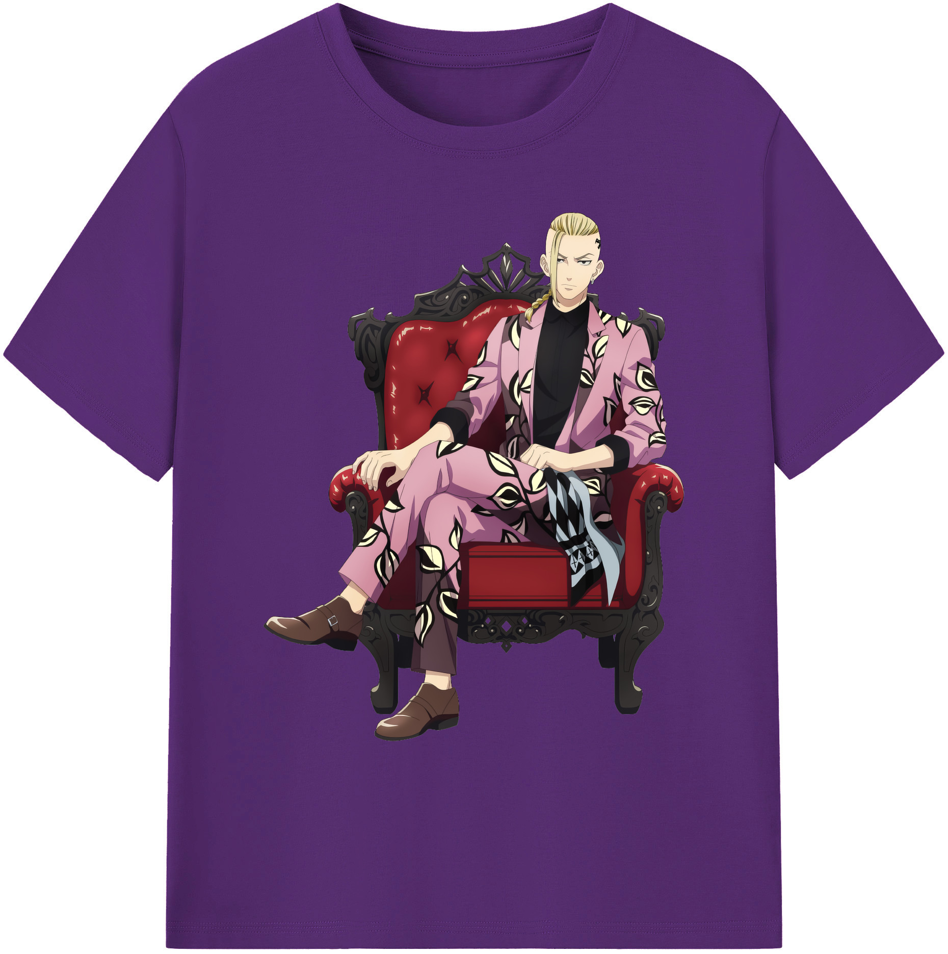 （画像用） 東京リベンジャーズ Tokyo Revengers 綿100％ メンズ半袖Tシャツ｜肌触りやわらか＆通気性