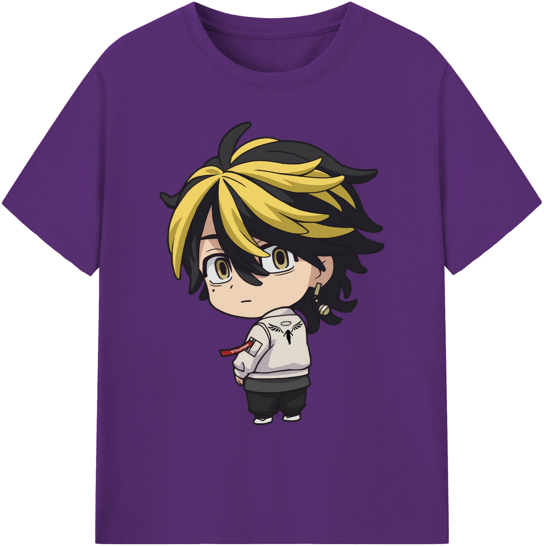 （画像用） 東京リベンジャーズ Tokyo Revengers 綿100％ メンズ半袖Tシャツ｜肌触りやわらか＆通気性