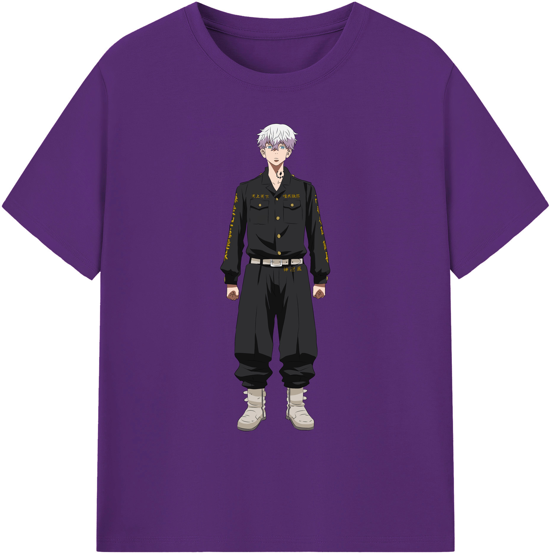 （画像用） 東京リベンジャーズ Tokyo Revengers 綿100％ メンズ半袖Tシャツ｜肌触りやわらか＆通気性