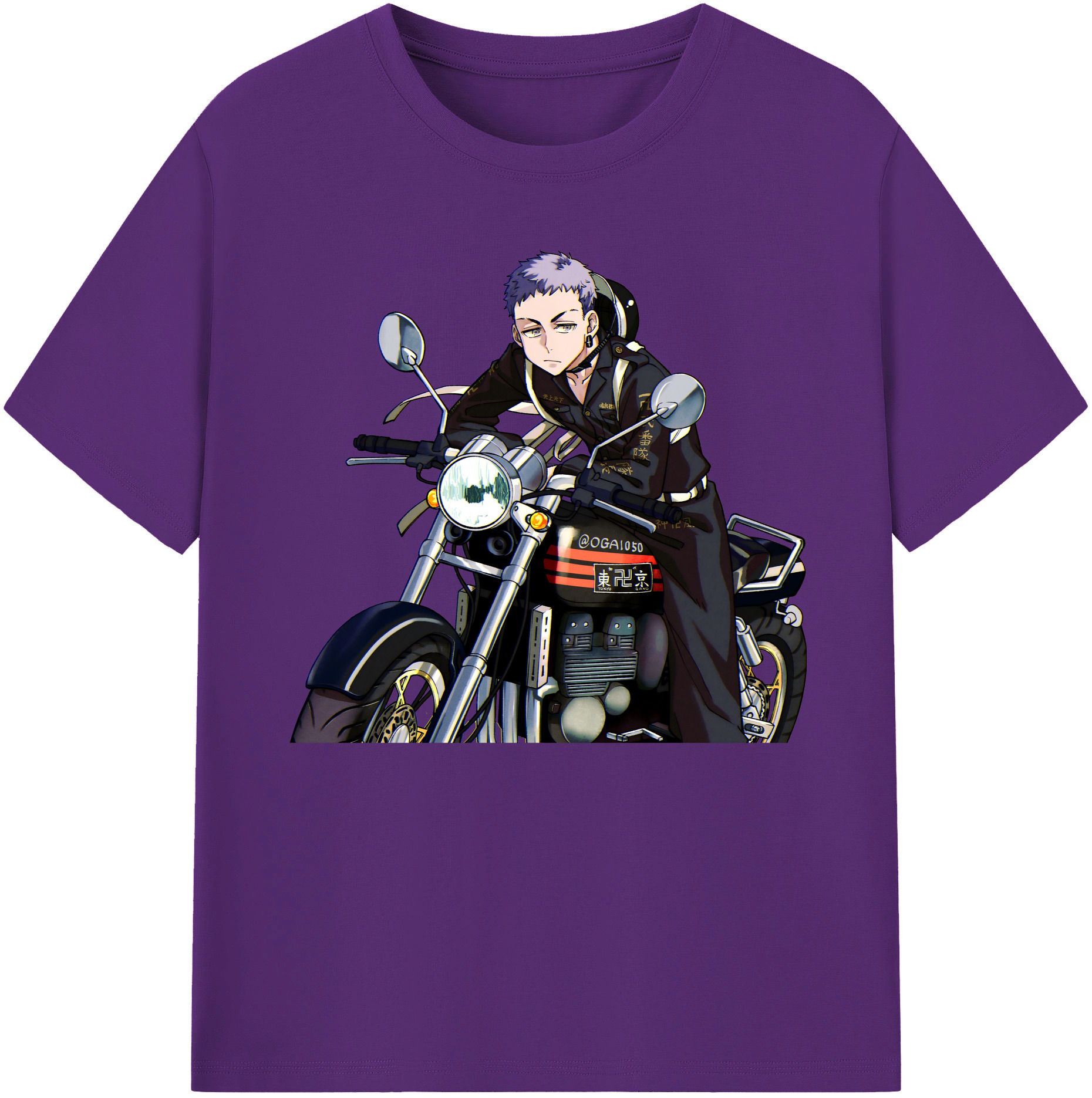 （画像用） 東京リベンジャーズ Tokyo Revengers 綿100％ メンズ半袖Tシャツ｜肌触りやわらか＆通気性