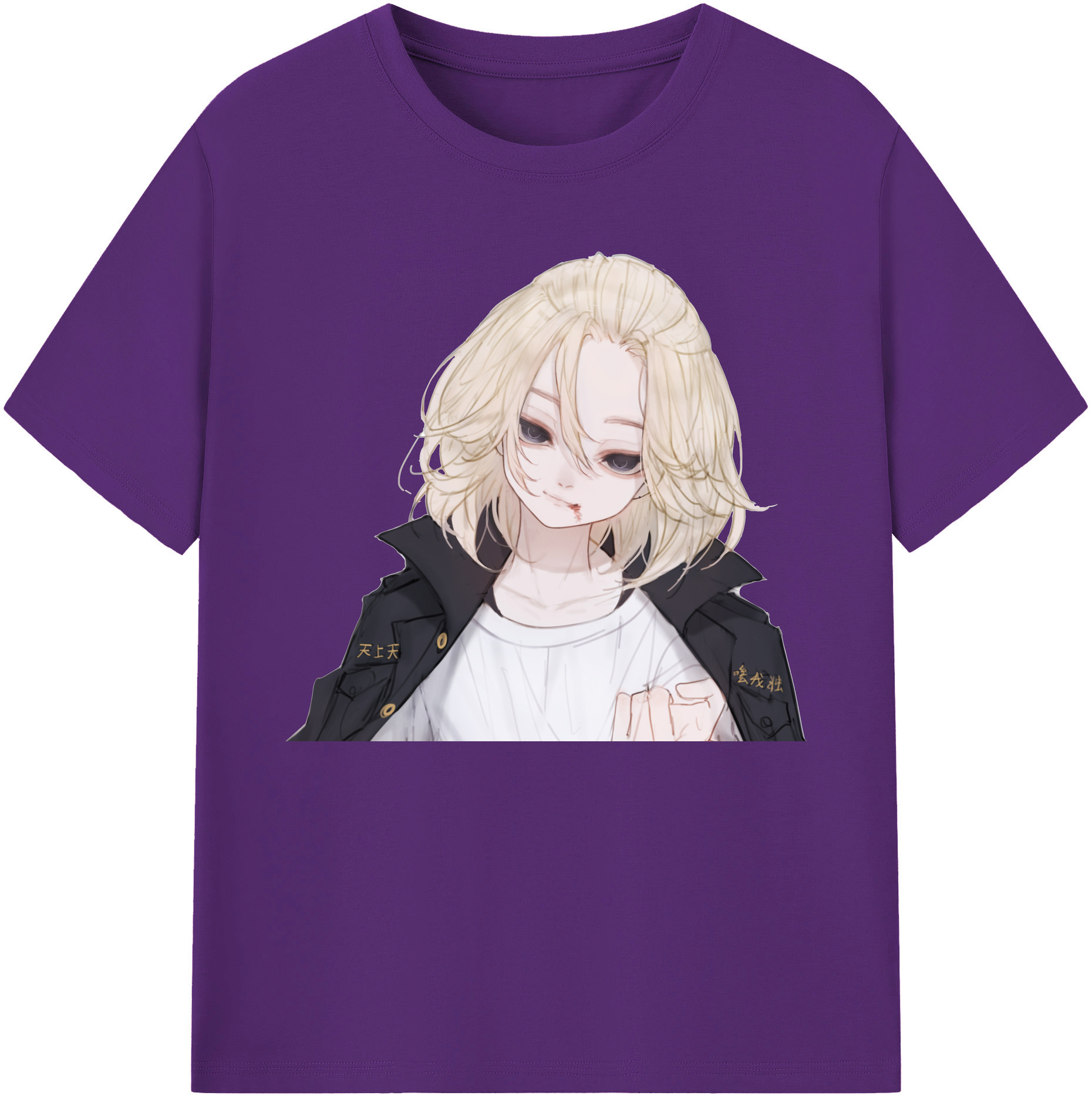 （画像用） 東京リベンジャーズ Tokyo Revengers 綿100％ メンズ半袖Tシャツ｜肌触りやわらか＆通気性