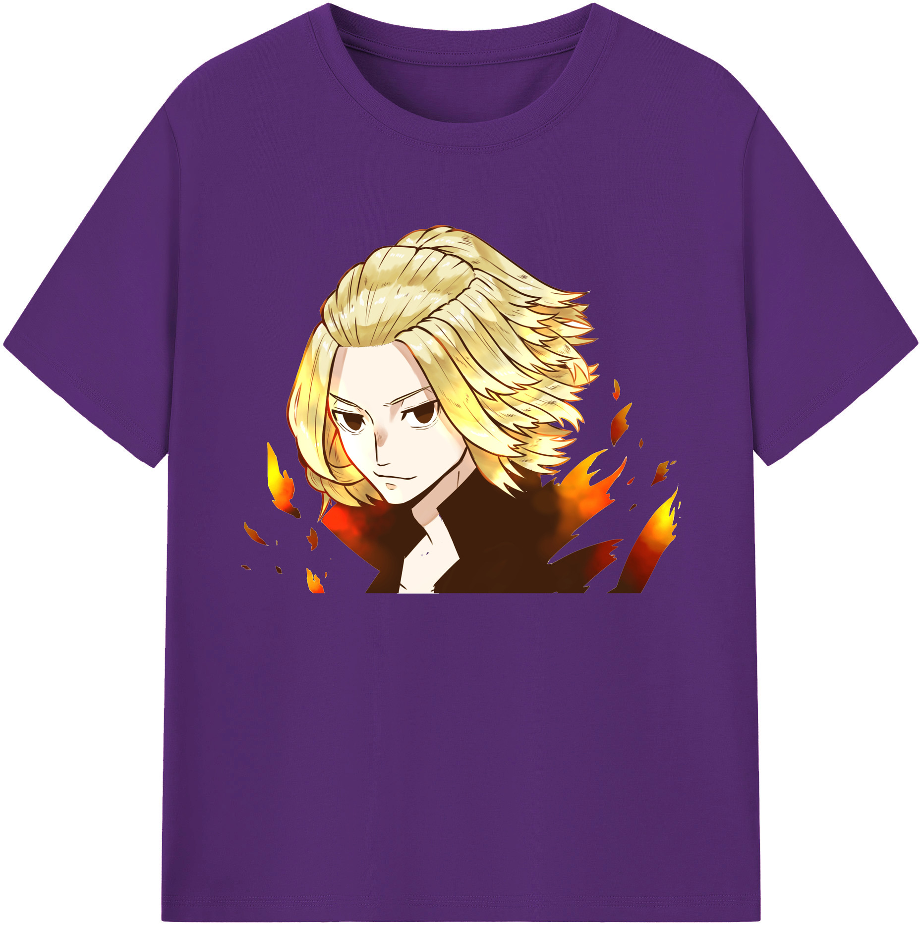 （画像用） 東京リベンジャーズ Tokyo Revengers 綿100％ メンズ半袖Tシャツ｜肌触りやわらか＆通気性