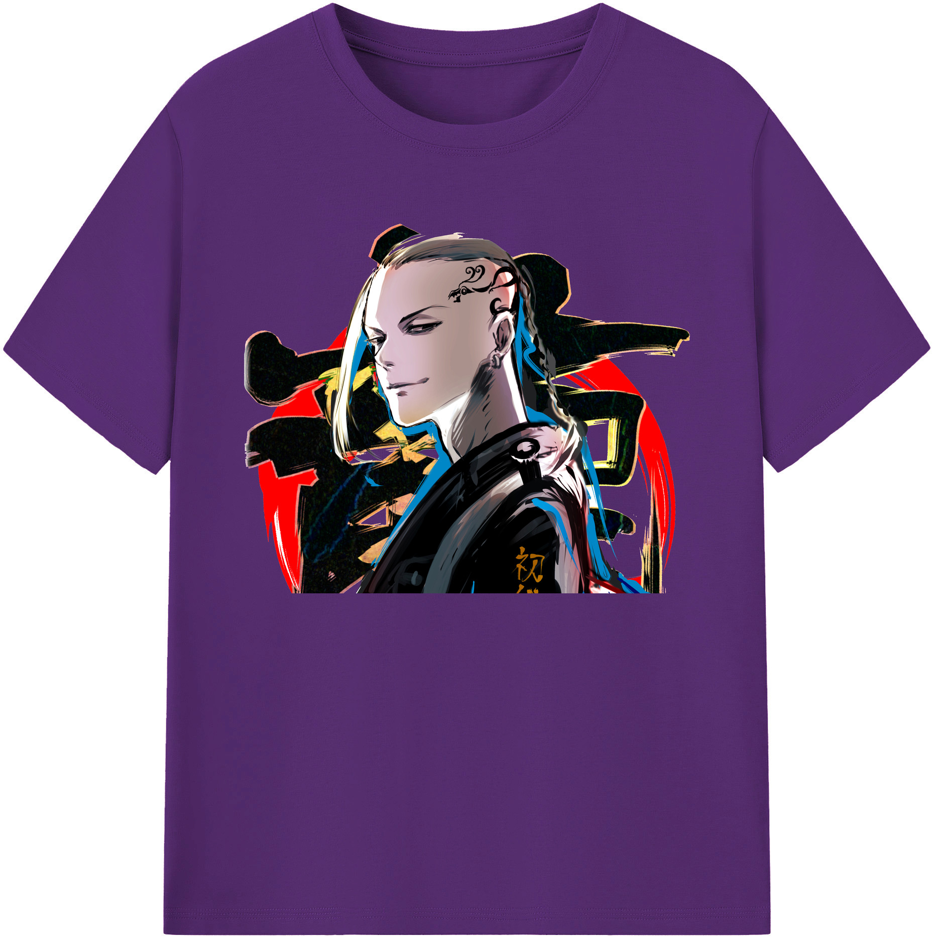 （画像用） 東京リベンジャーズ Tokyo Revengers 綿100％ メンズ半袖Tシャツ｜肌触りやわらか＆通気性