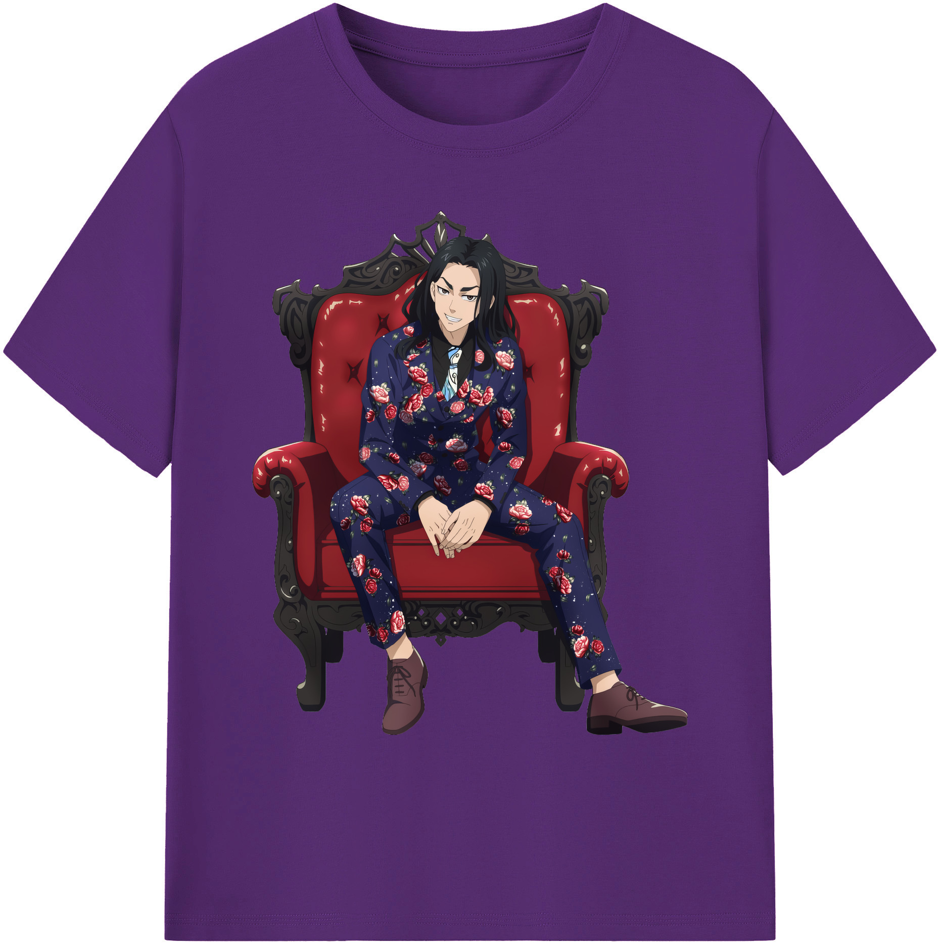 （画像用） 東京リベンジャーズ Tokyo Revengers 綿100％ メンズ半袖Tシャツ｜肌触りやわらか＆通気性